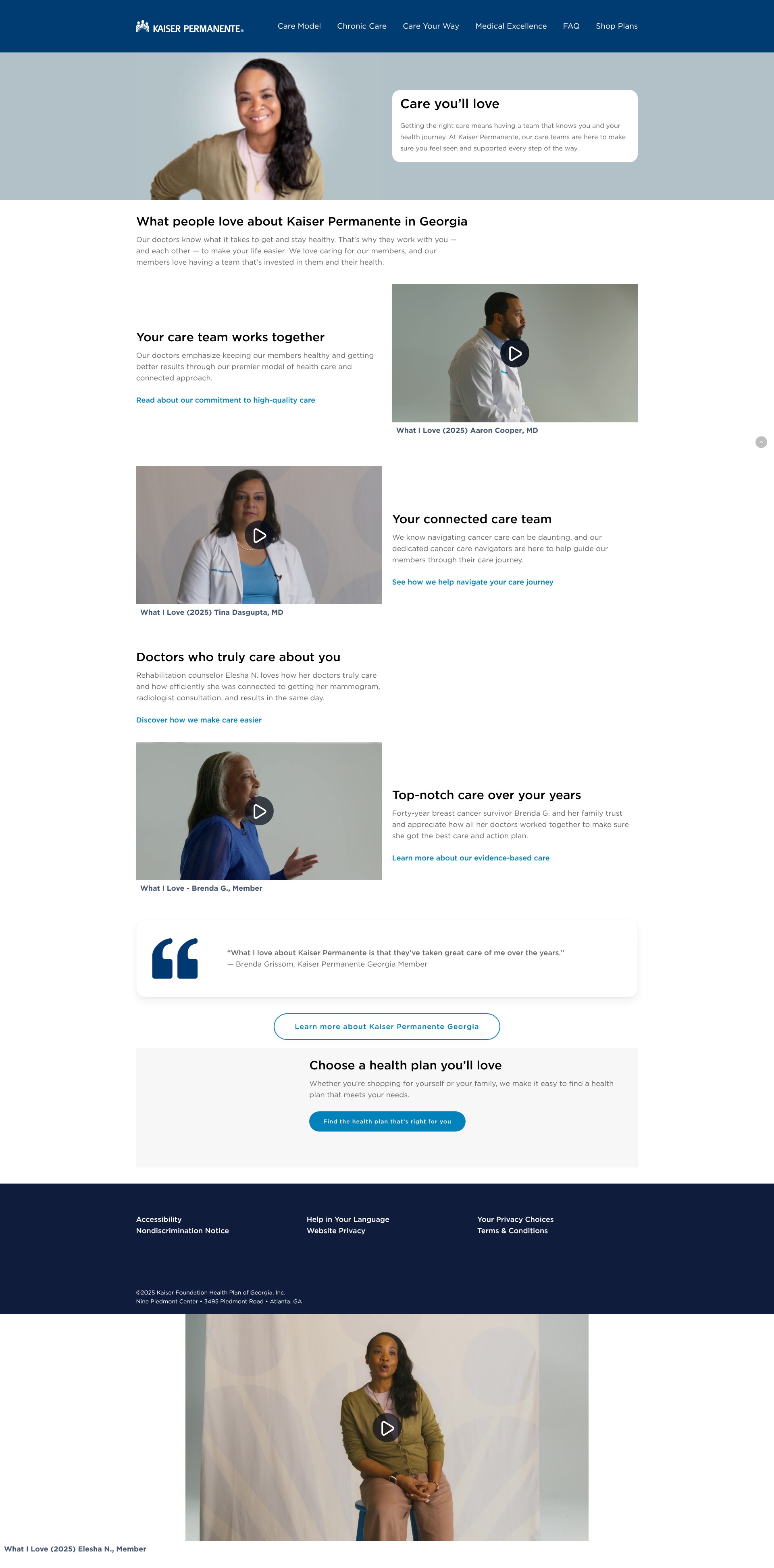 Landing Page