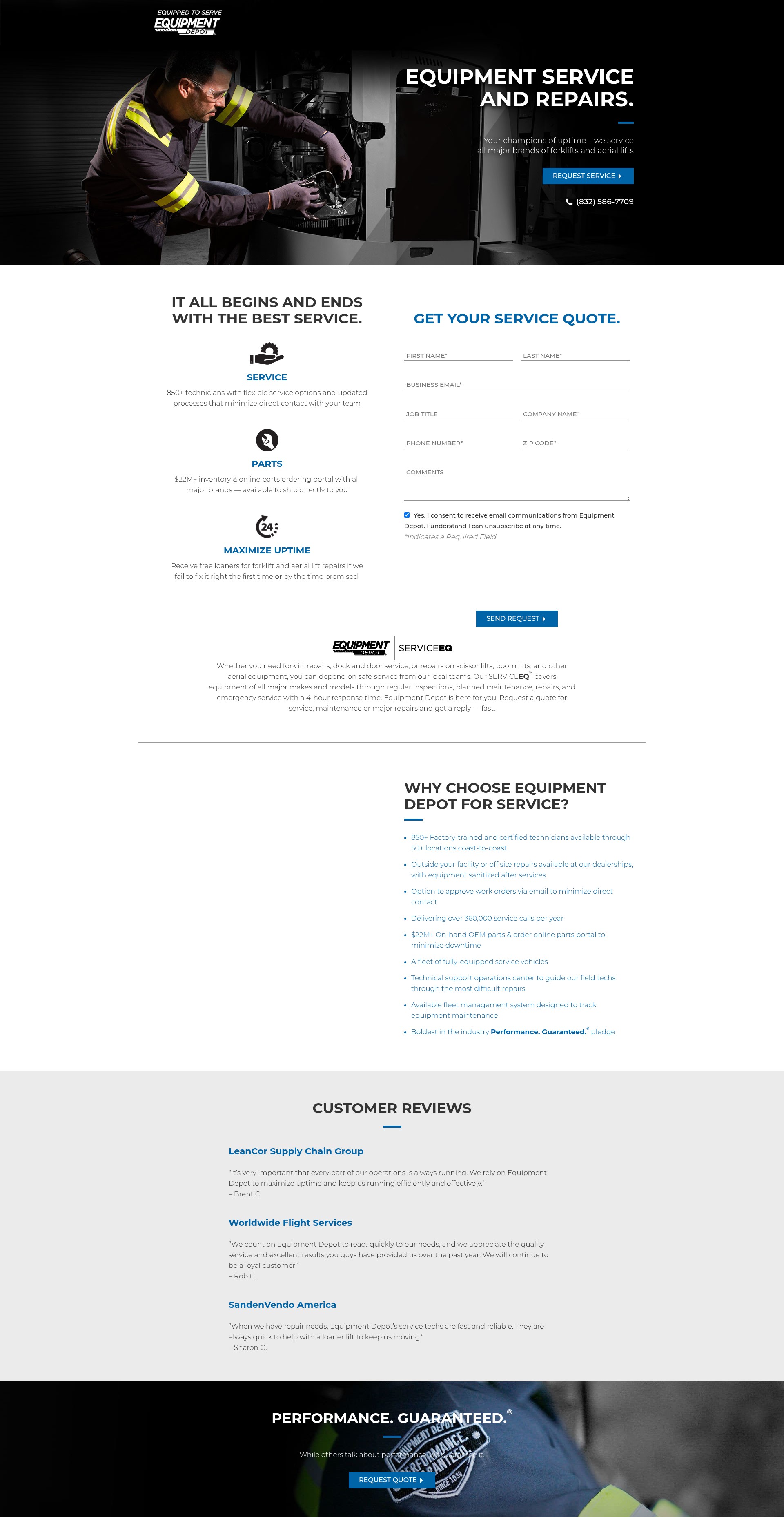 Landing Page