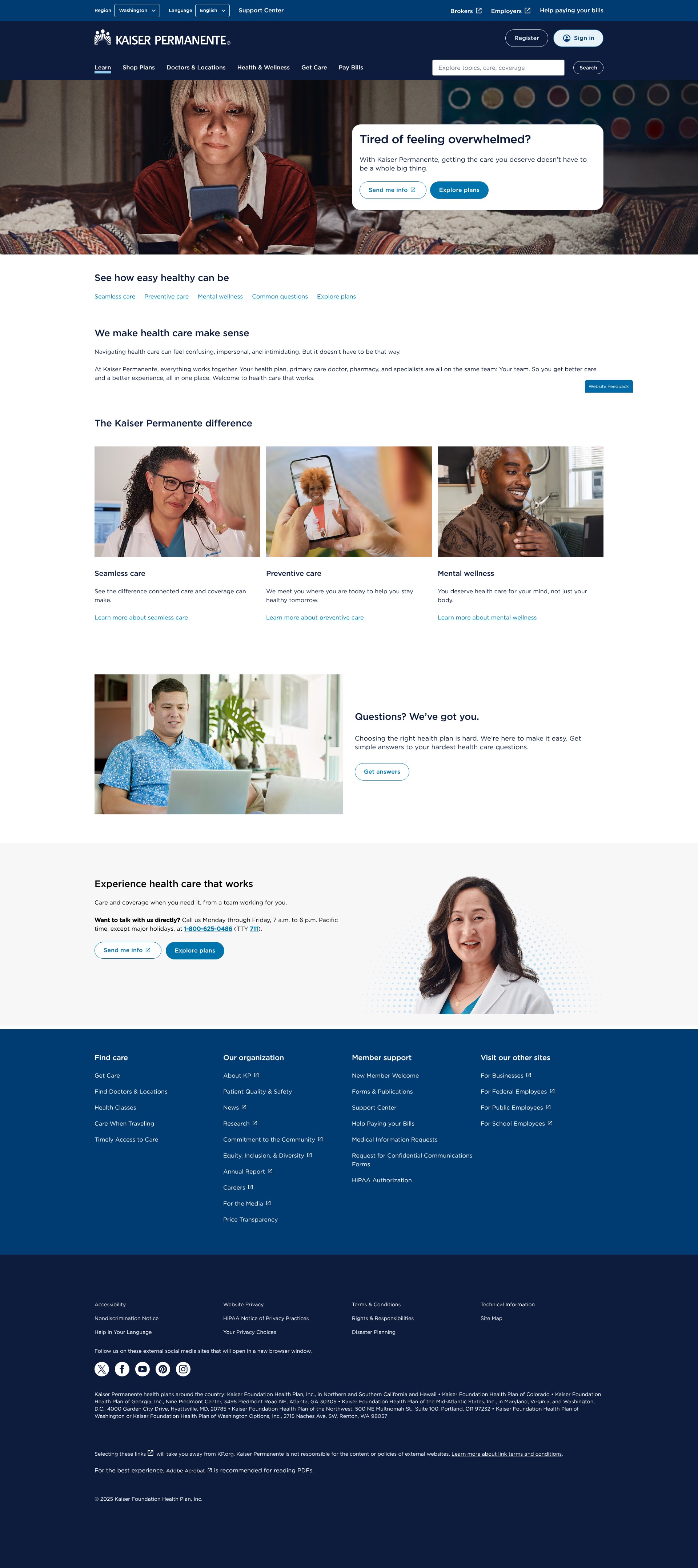 Landing Page