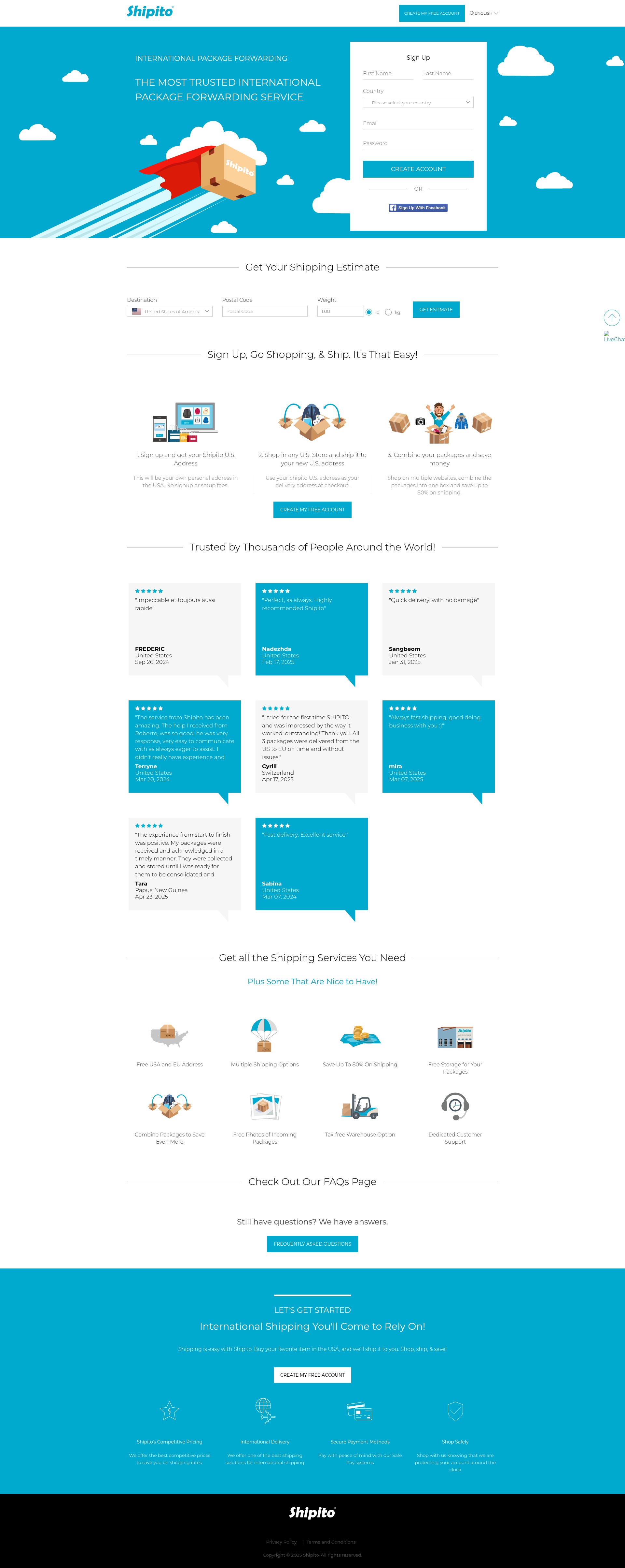 Landing Page