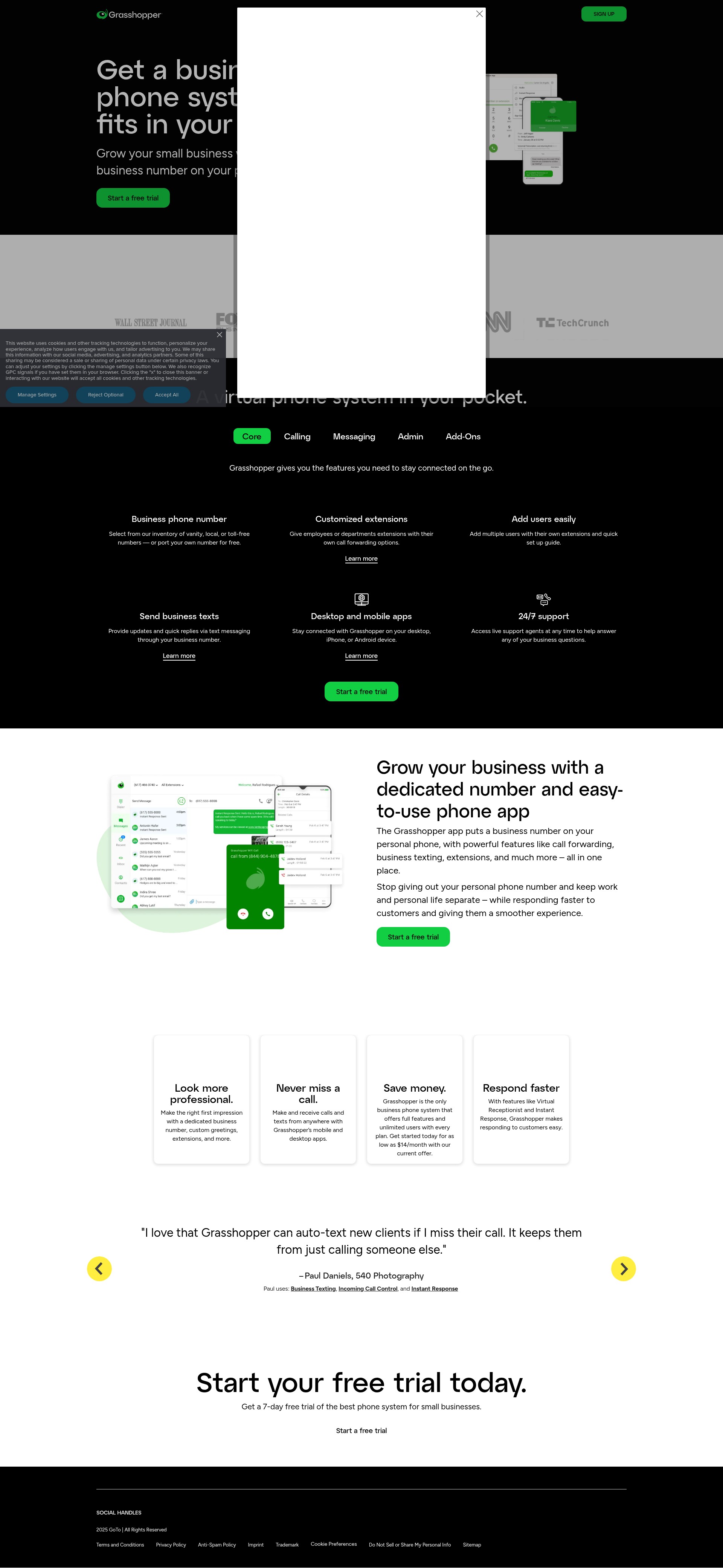 Landing Page