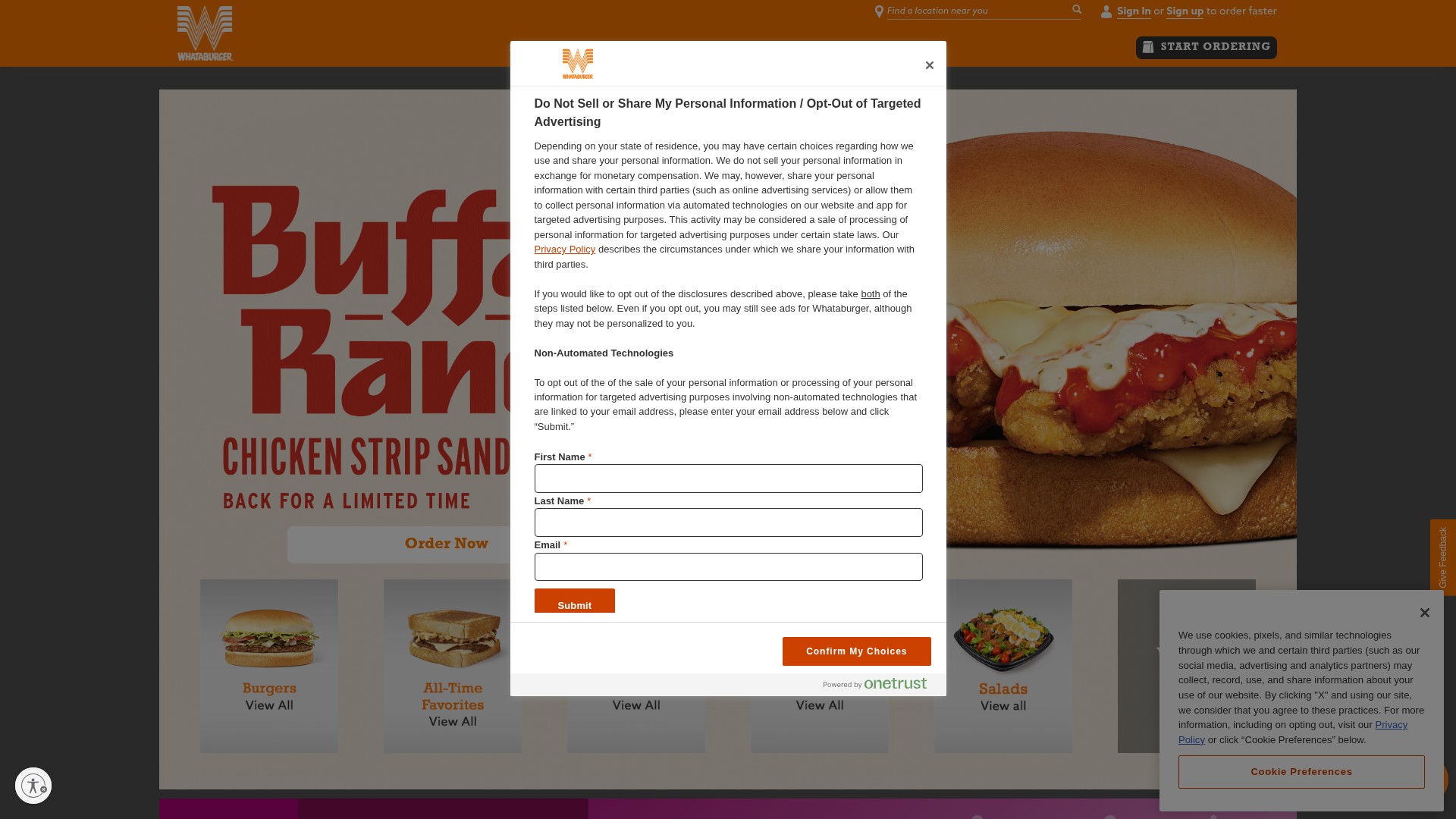 Landing Page