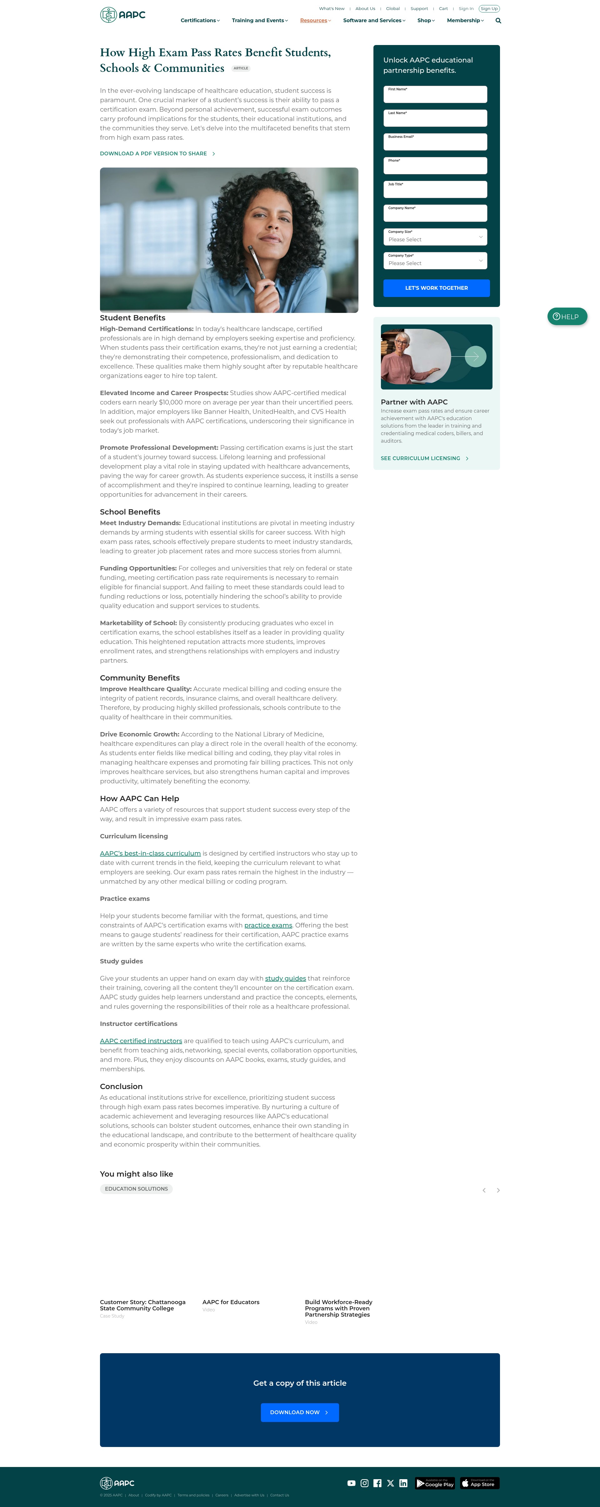 Landing Page