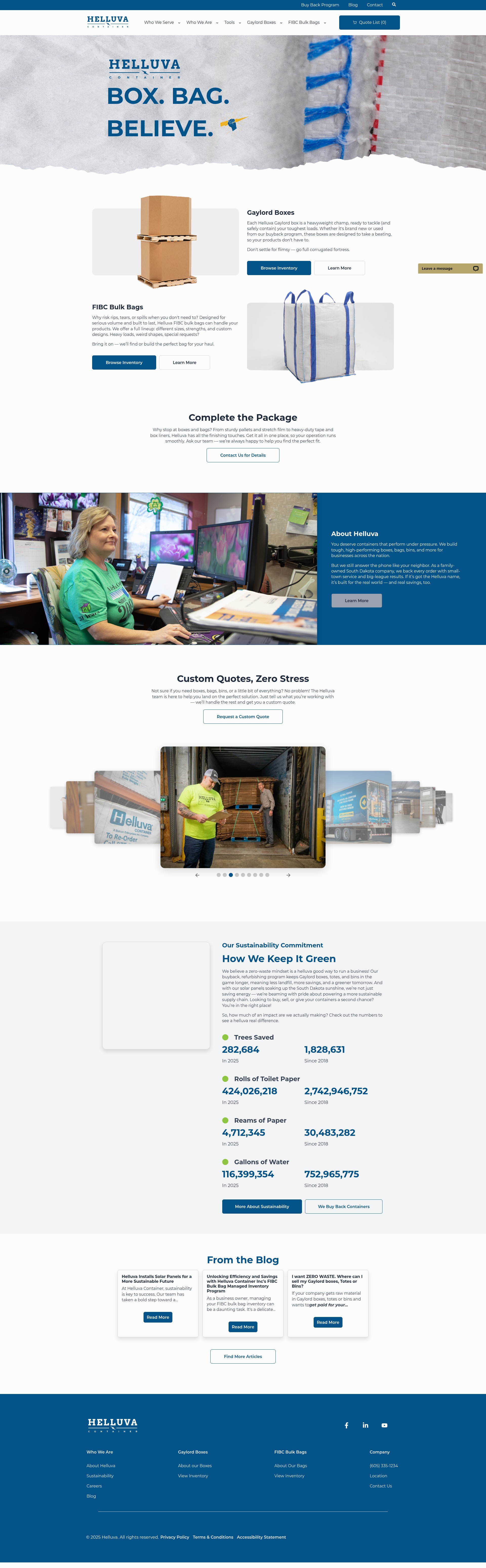 Landing Page