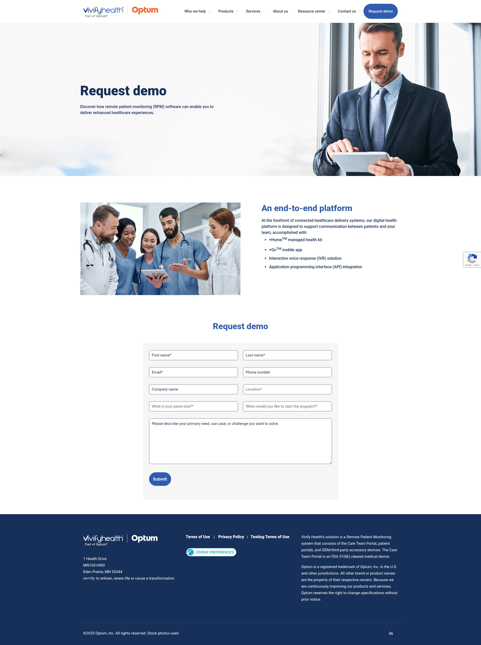 Landing Page