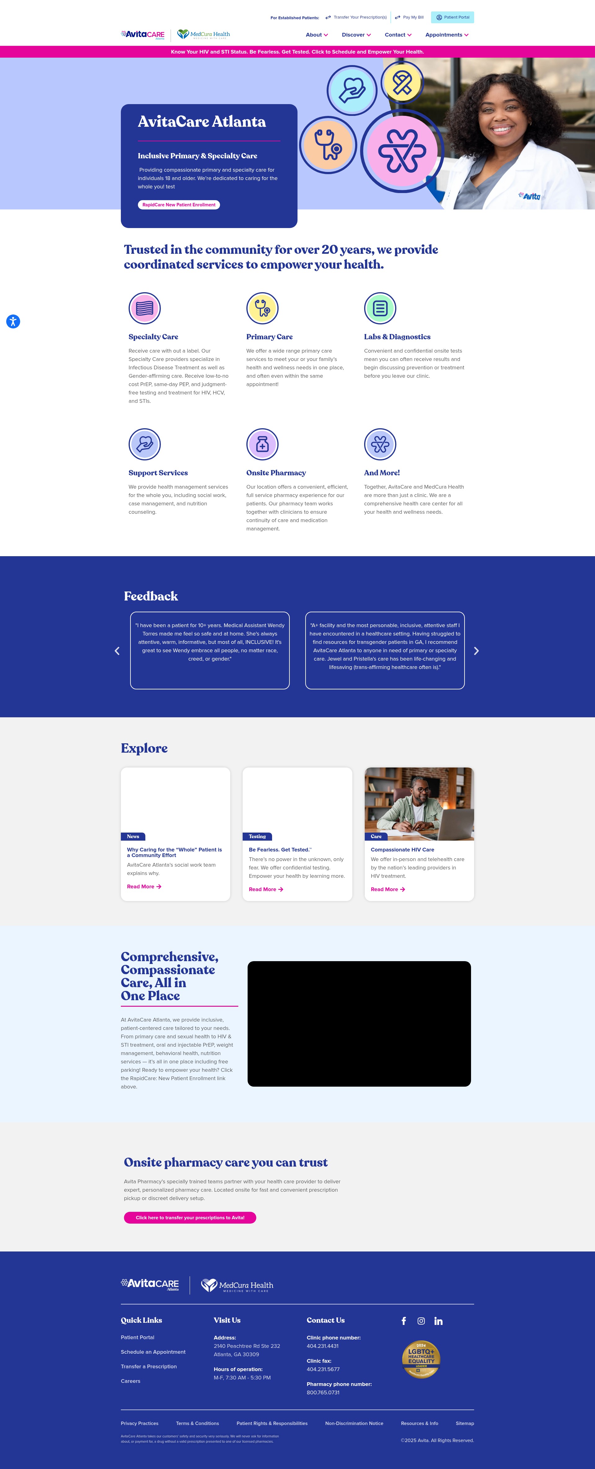 Landing Page