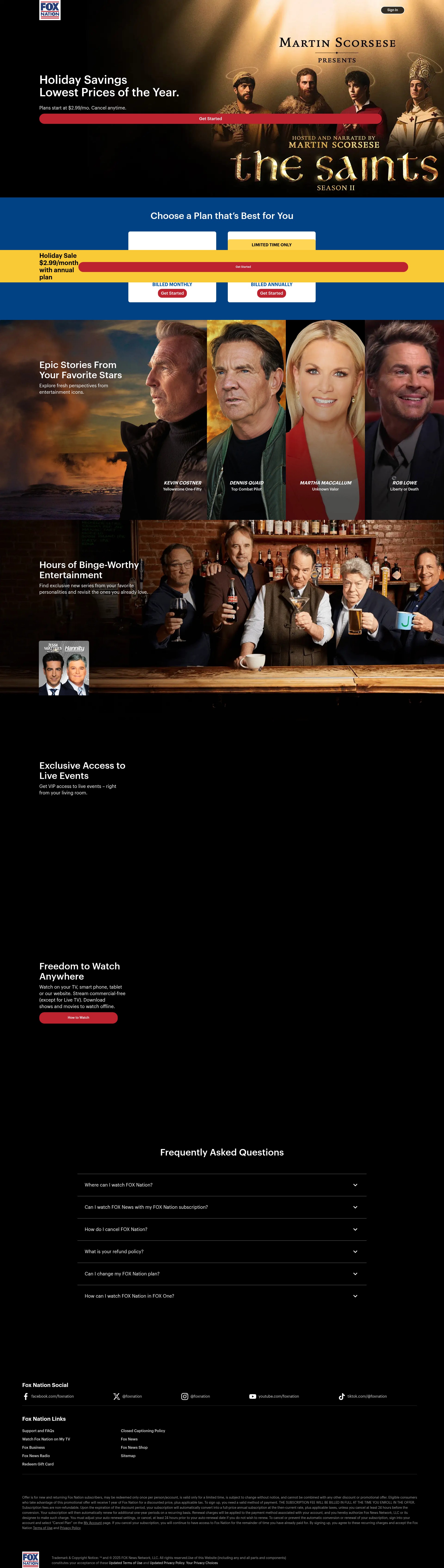 Landing Page
