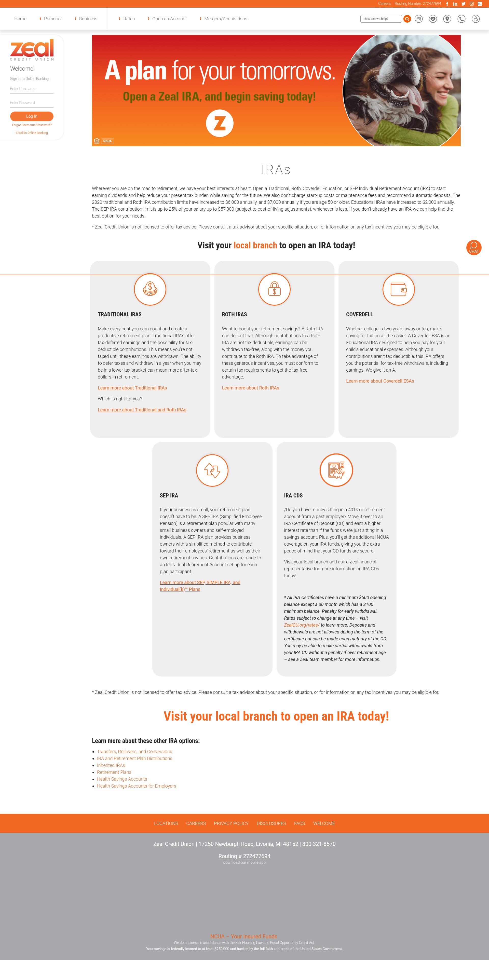 Landing Page
