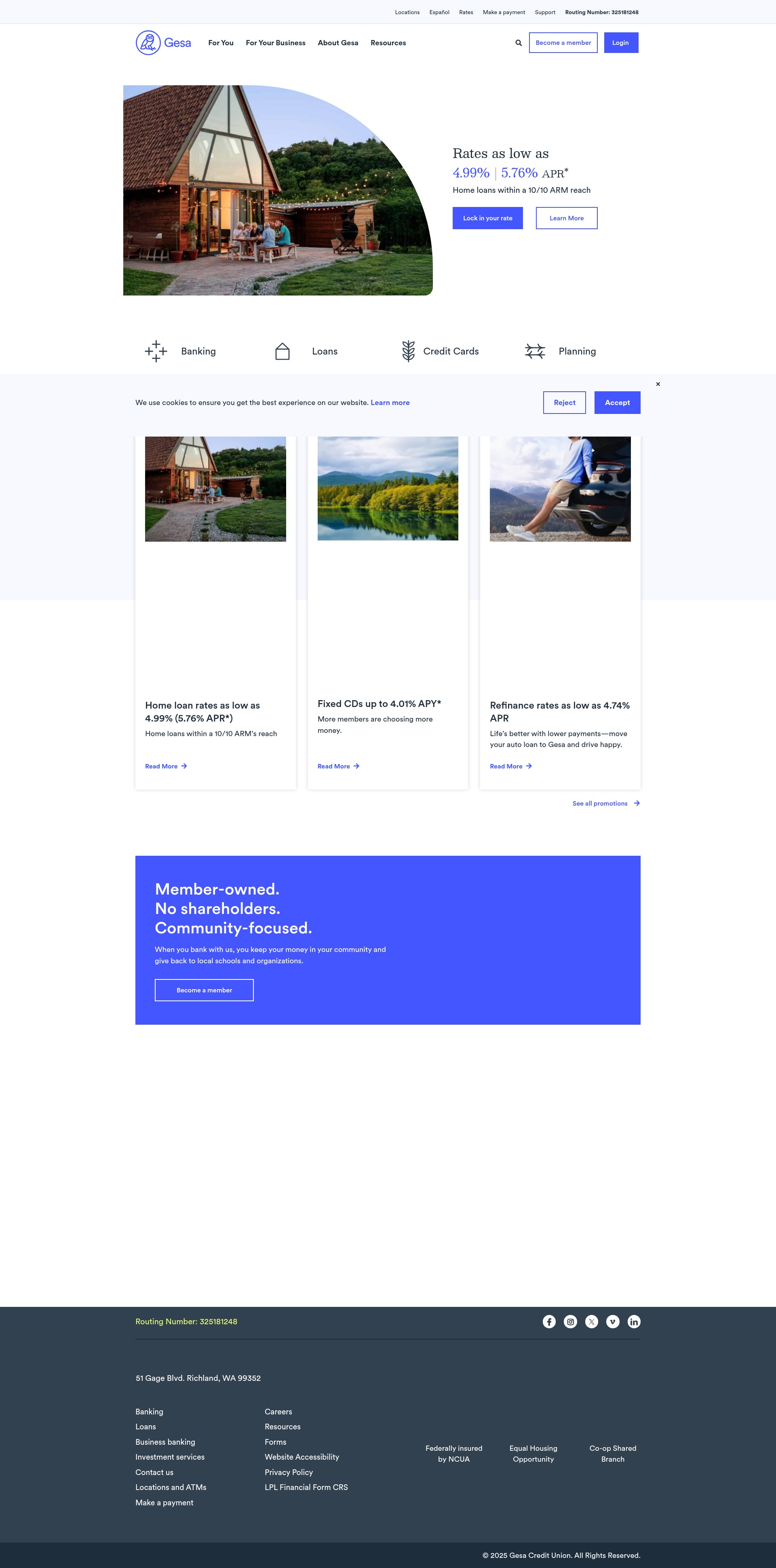 Landing Page