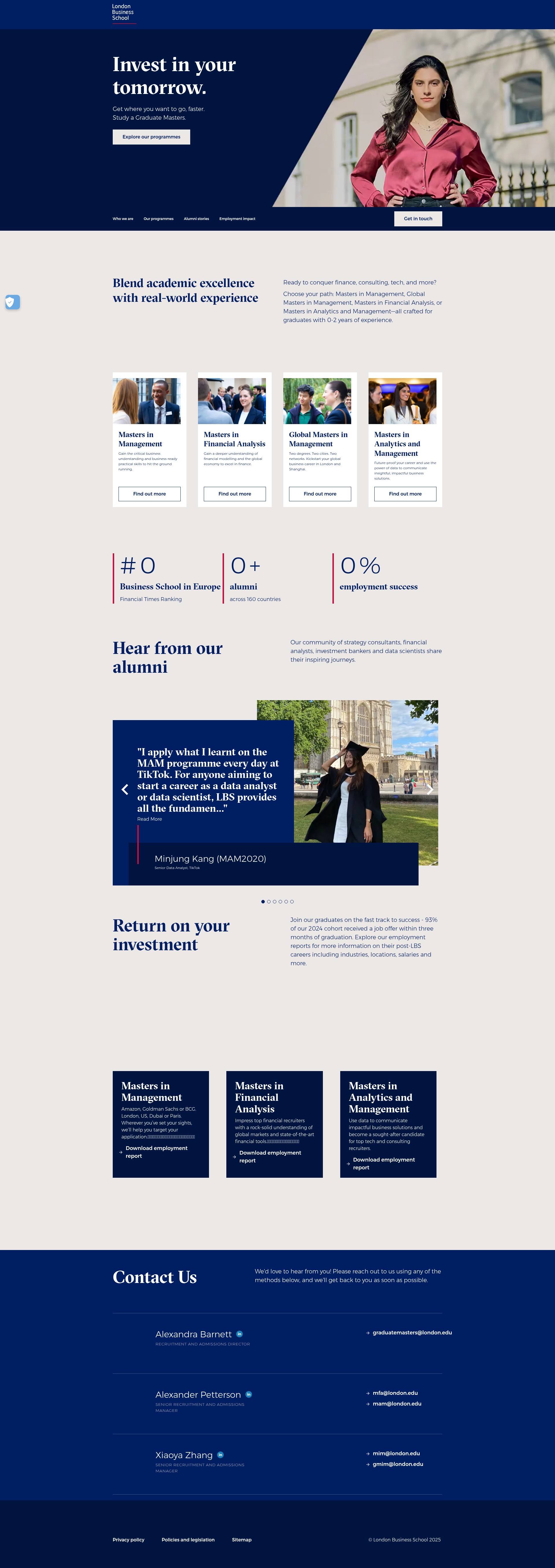 Landing Page