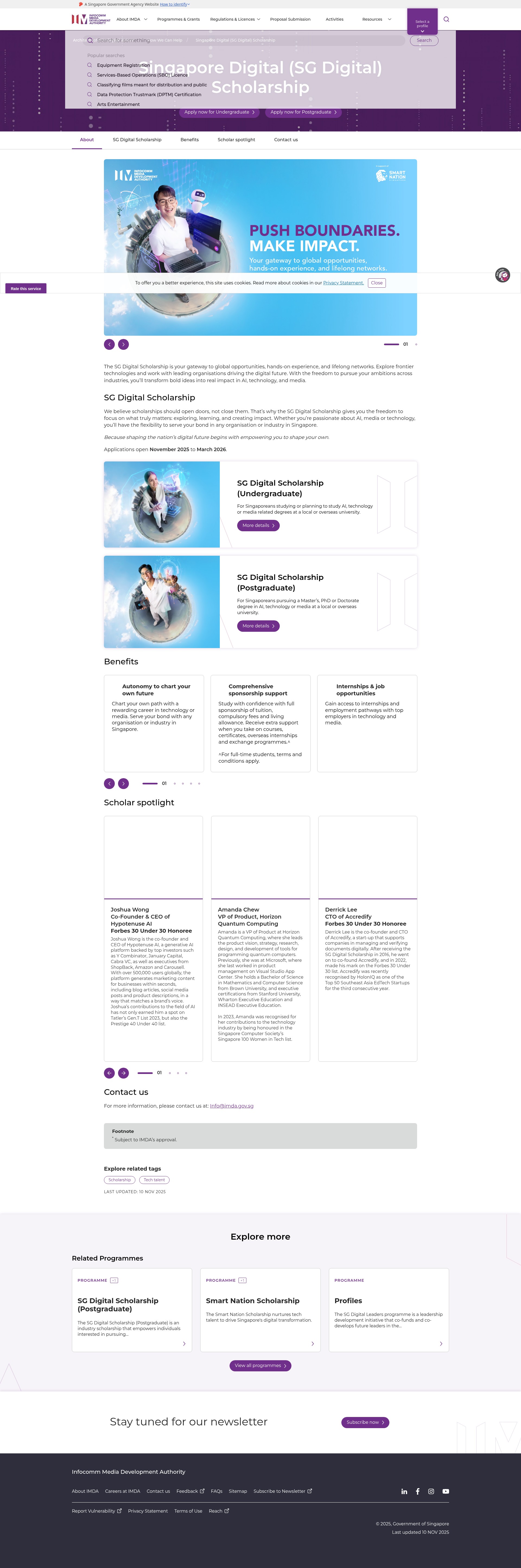 Landing Page