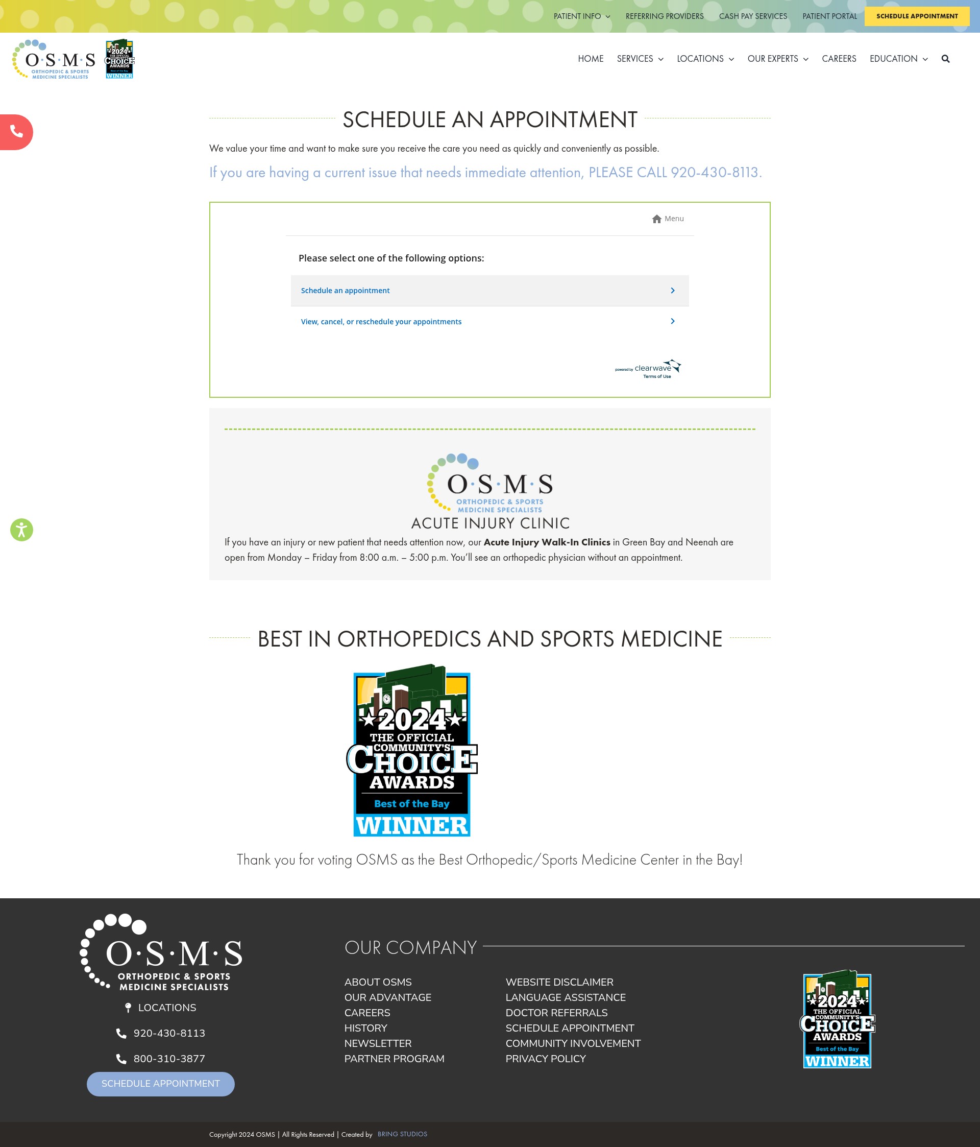 Landing Page