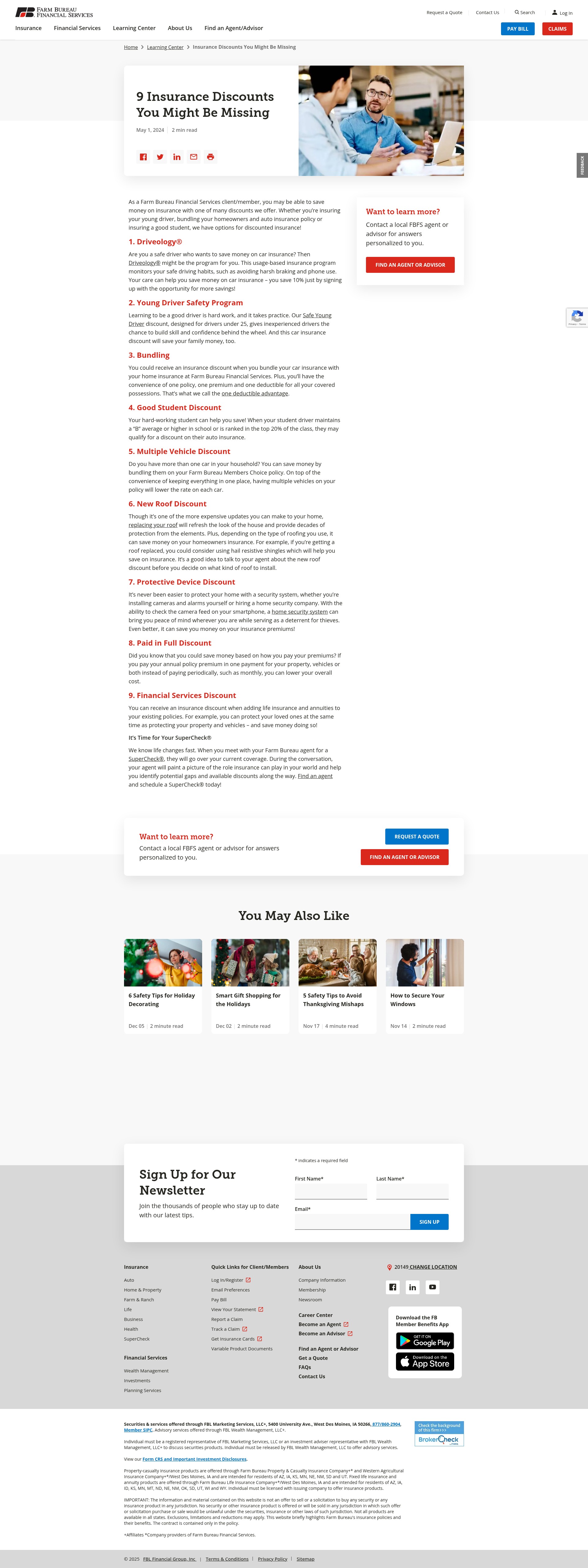 Landing Page