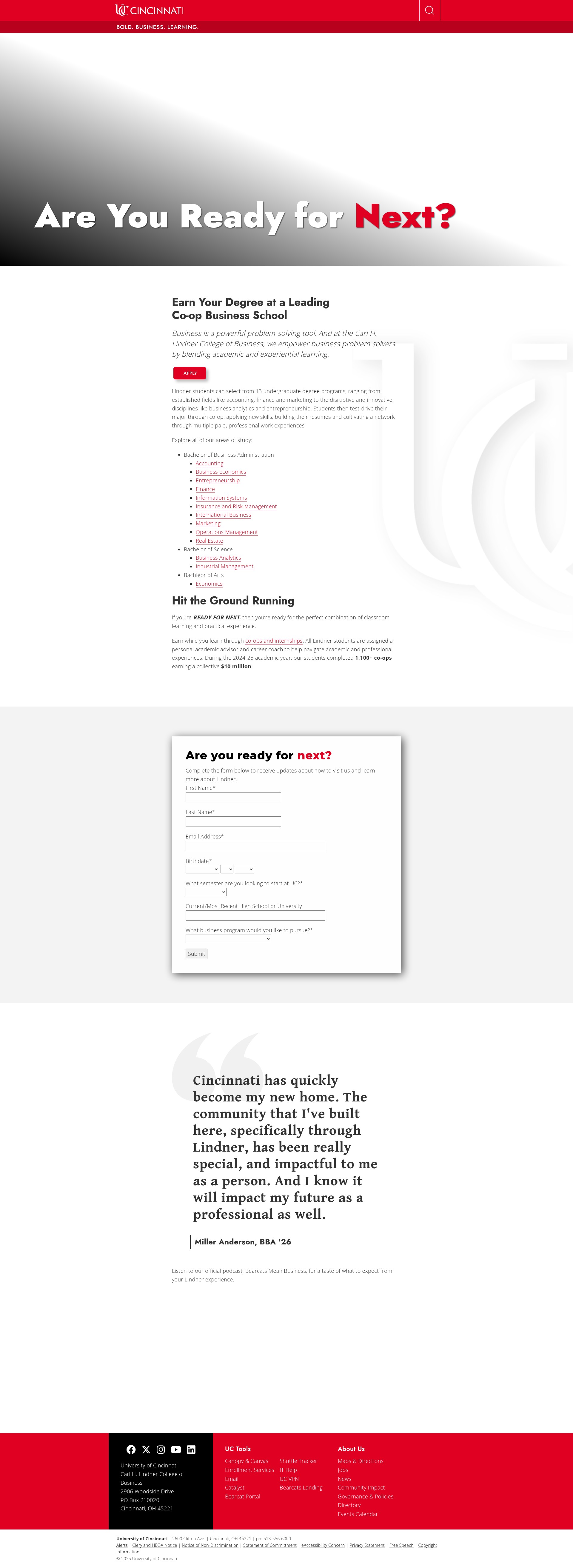 Landing Page