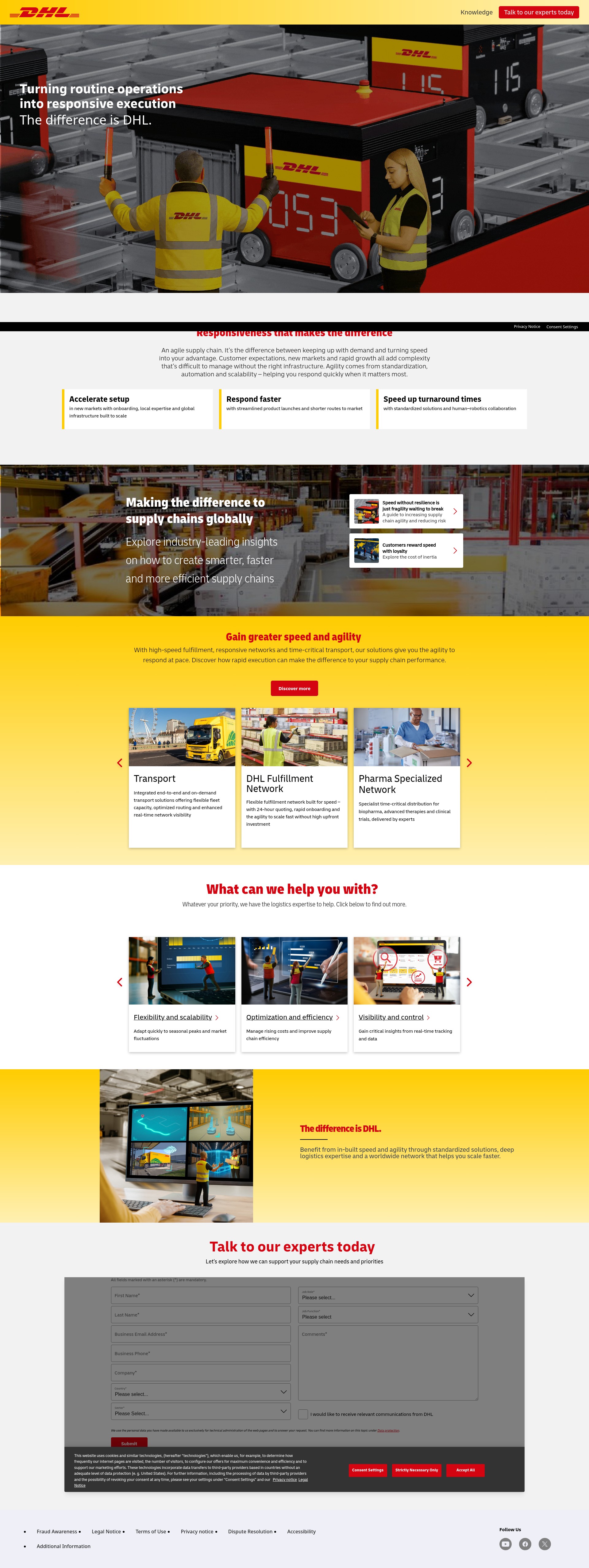 Landing Page