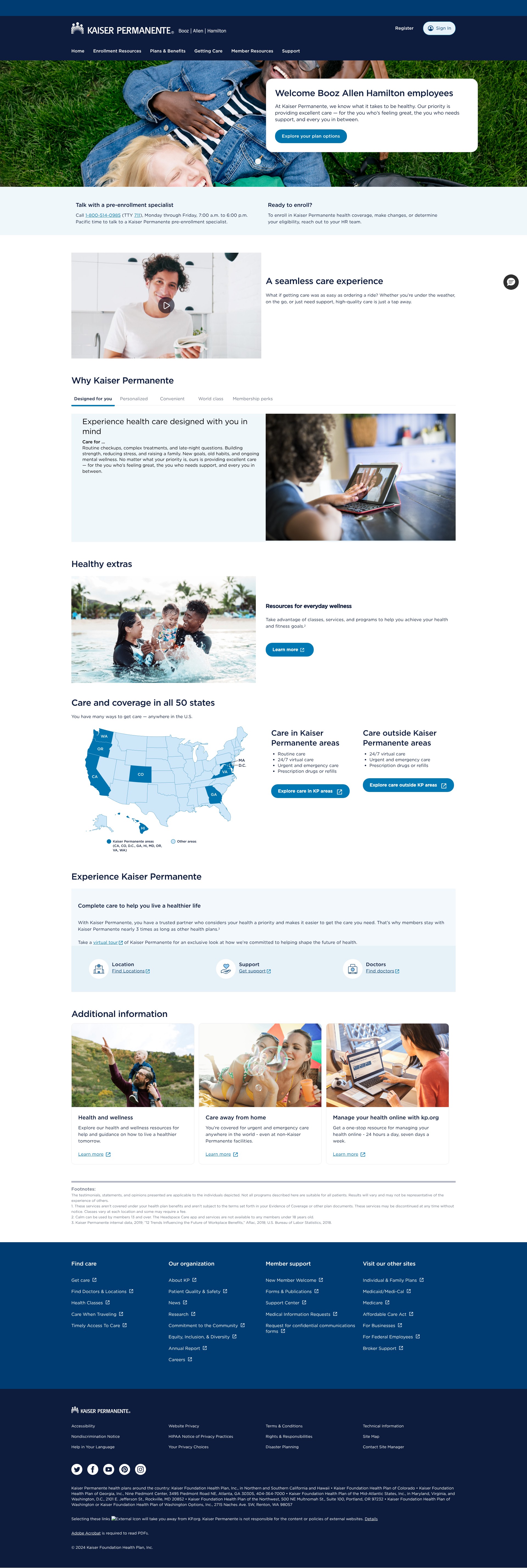 Landing Page