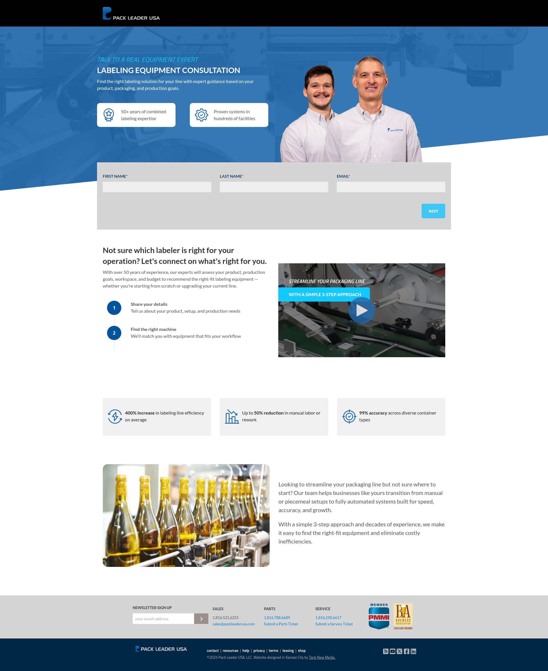 Landing Page