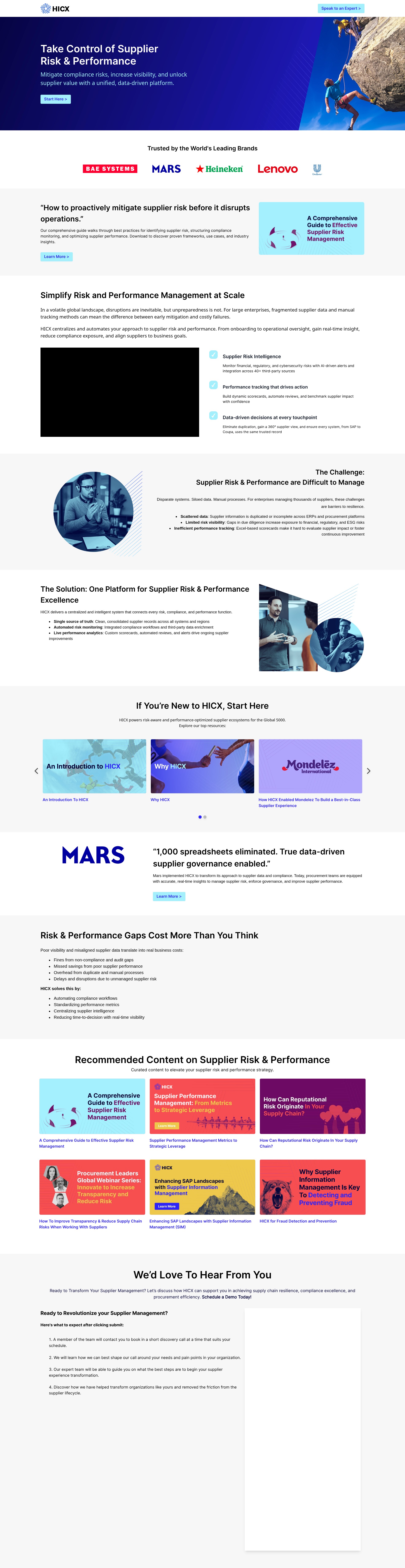 Landing Page