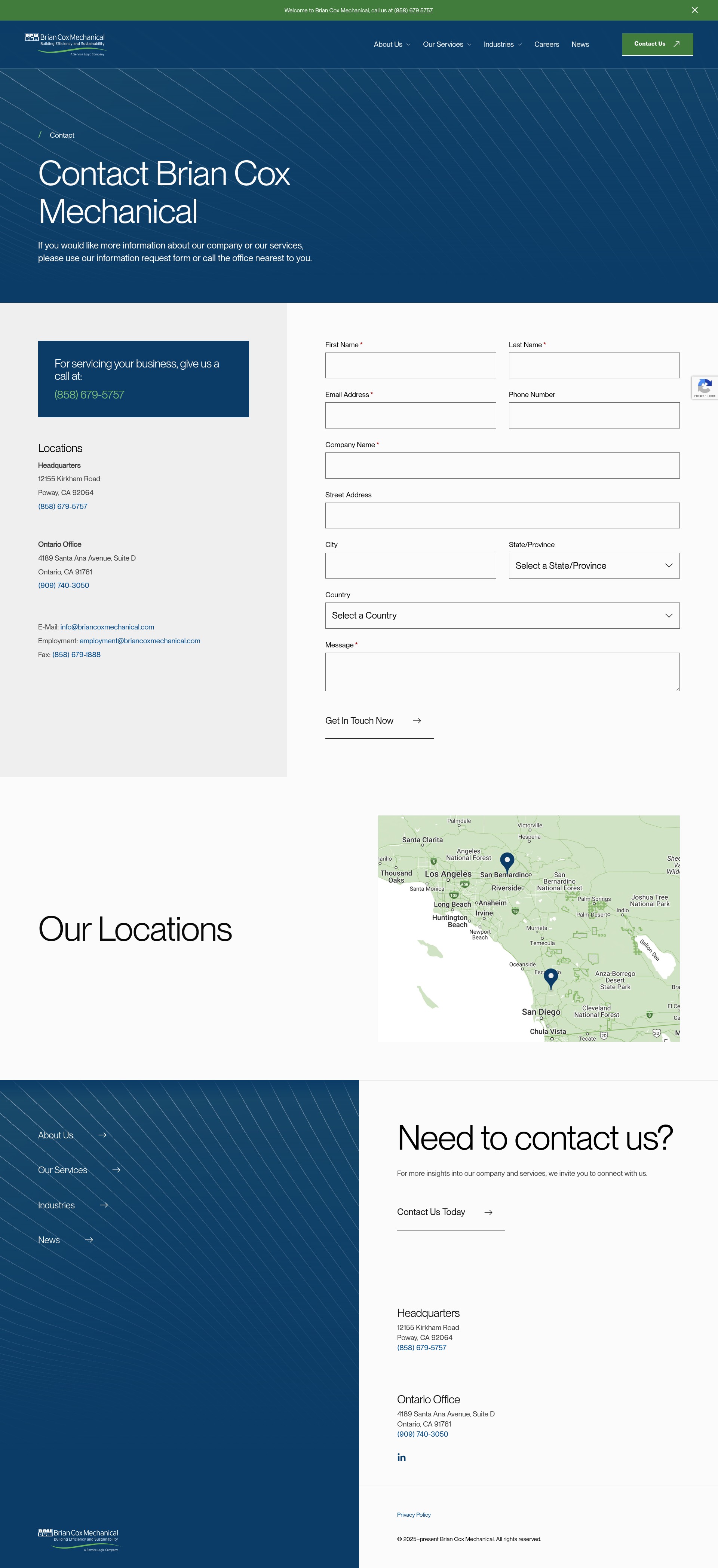 Landing Page
