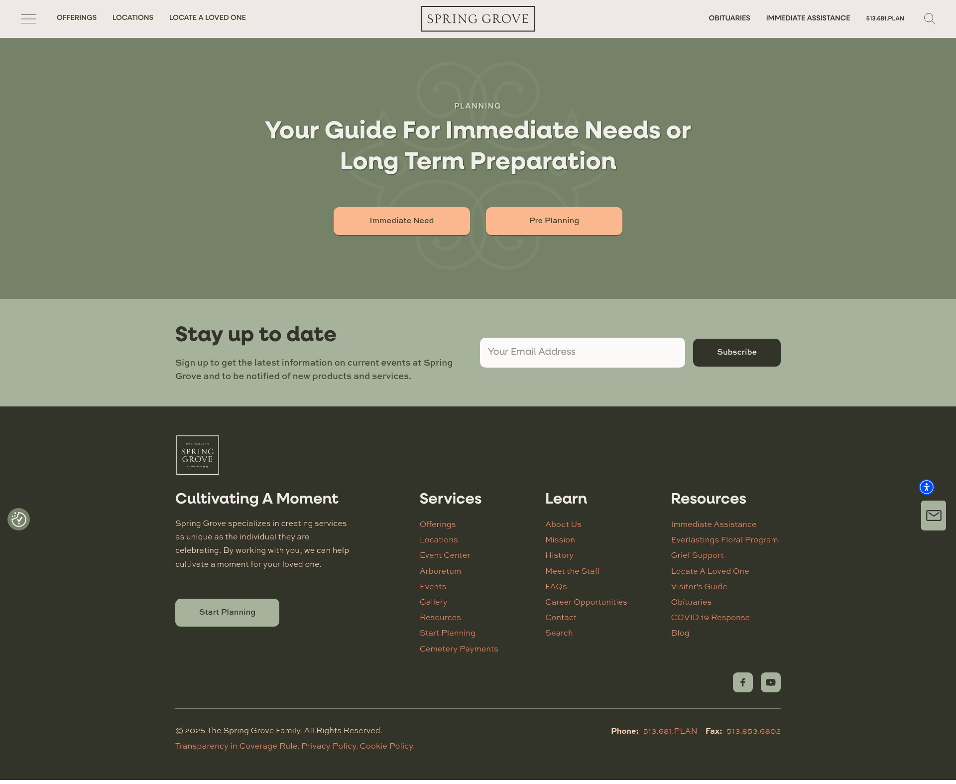 Landing Page