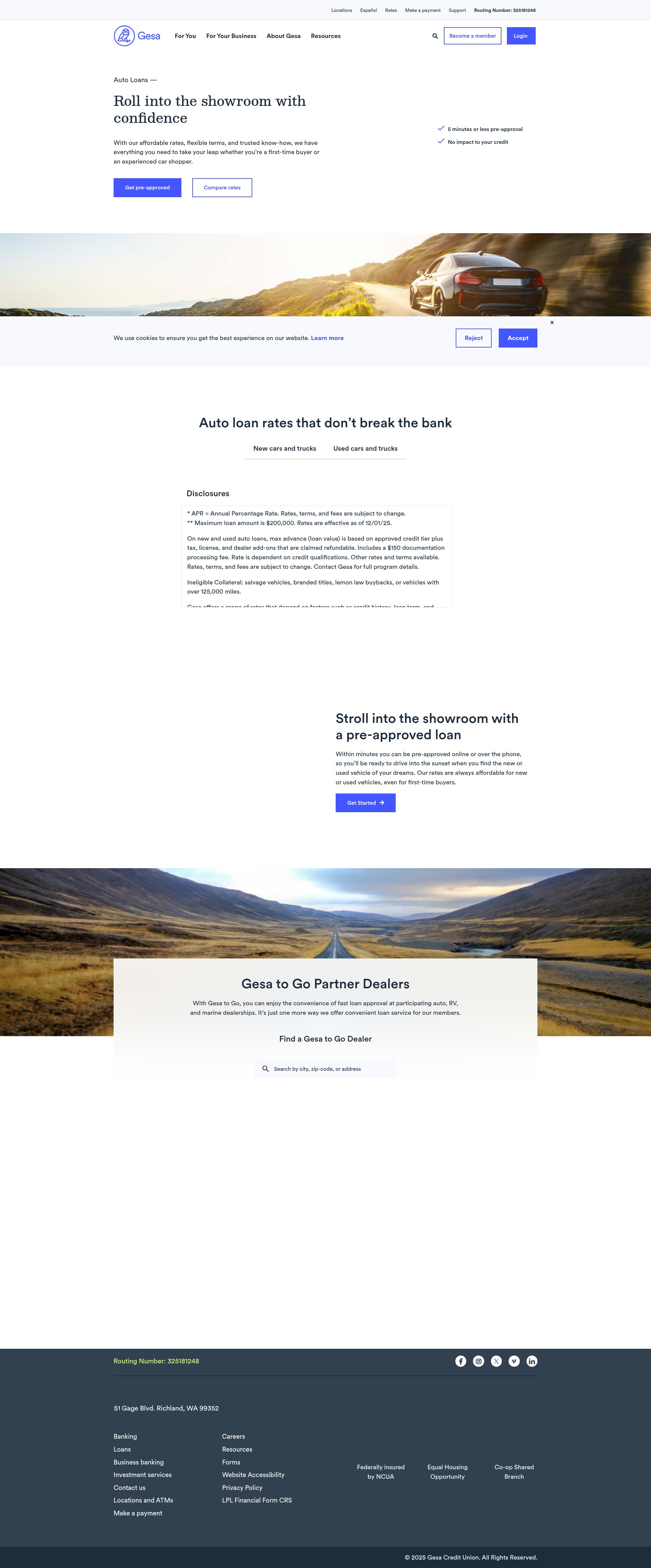 Landing Page