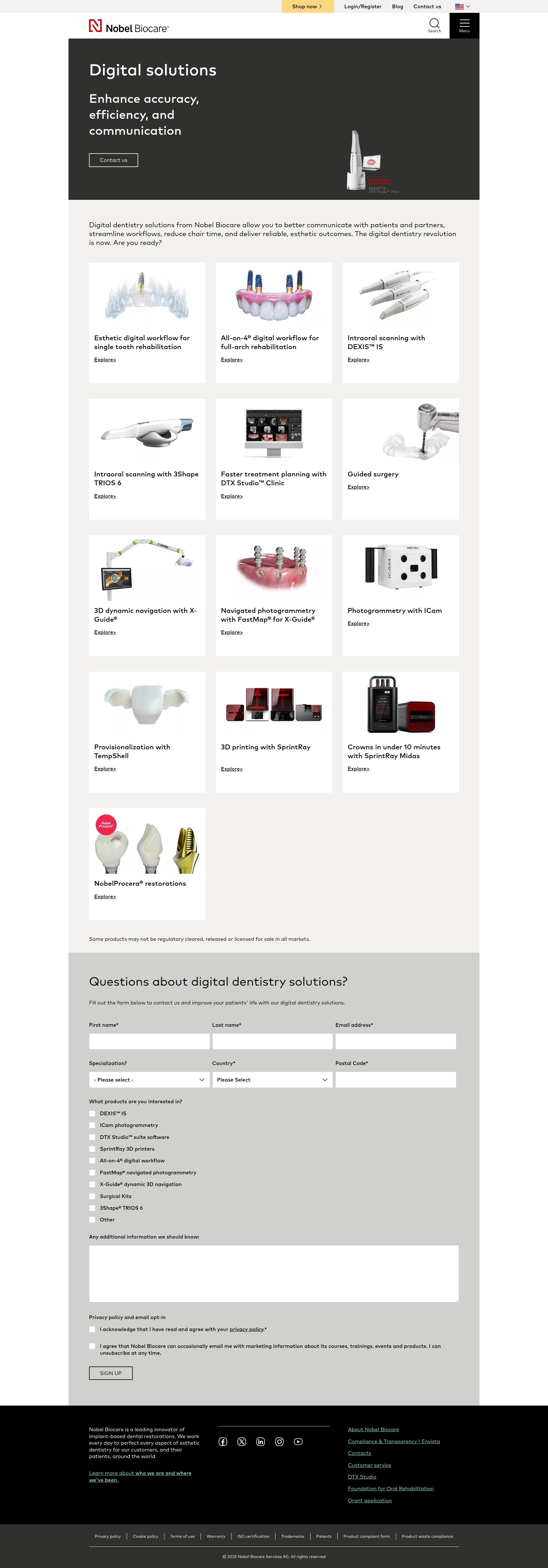 Landing Page