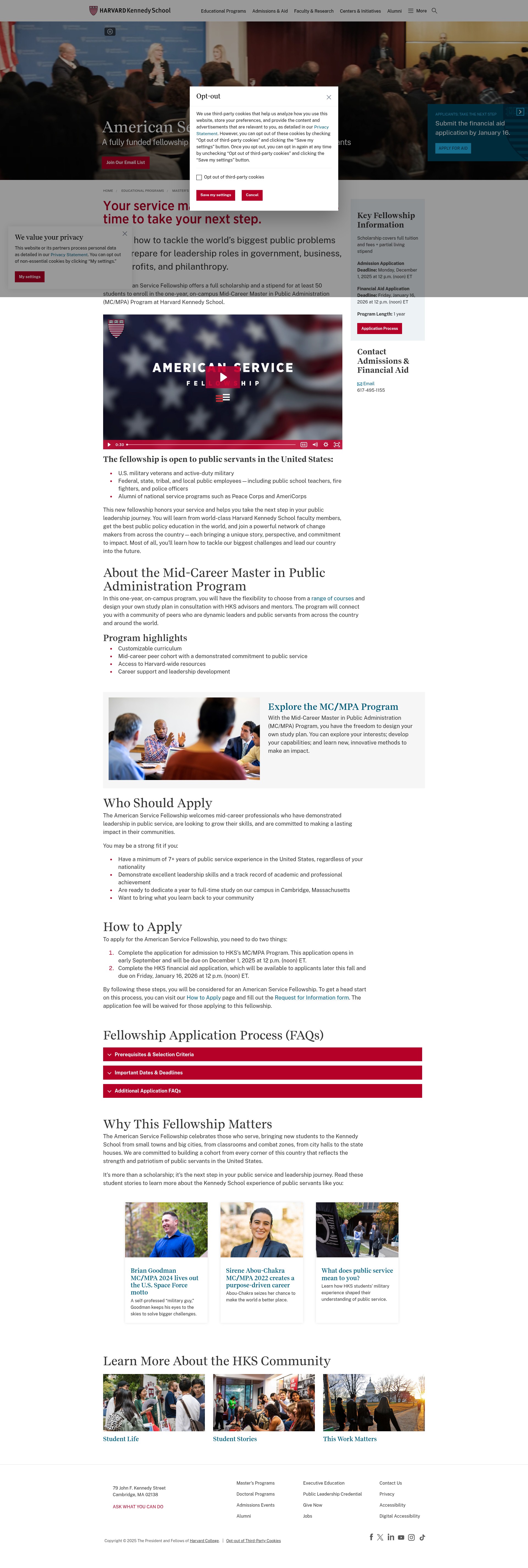 Landing Page
