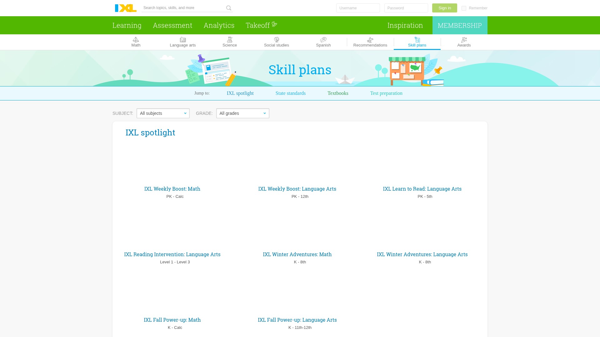 Landing Page
