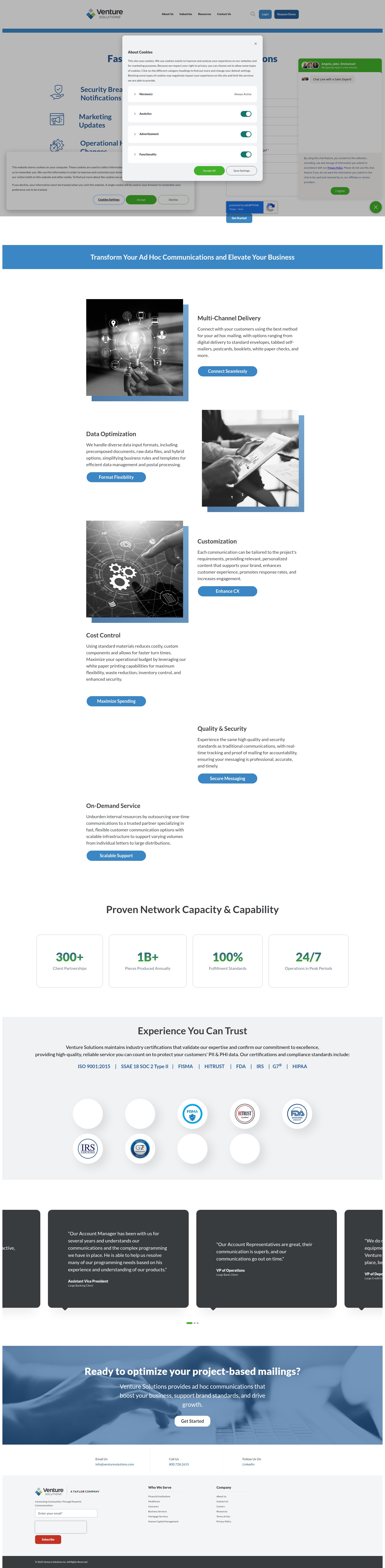 Landing Page