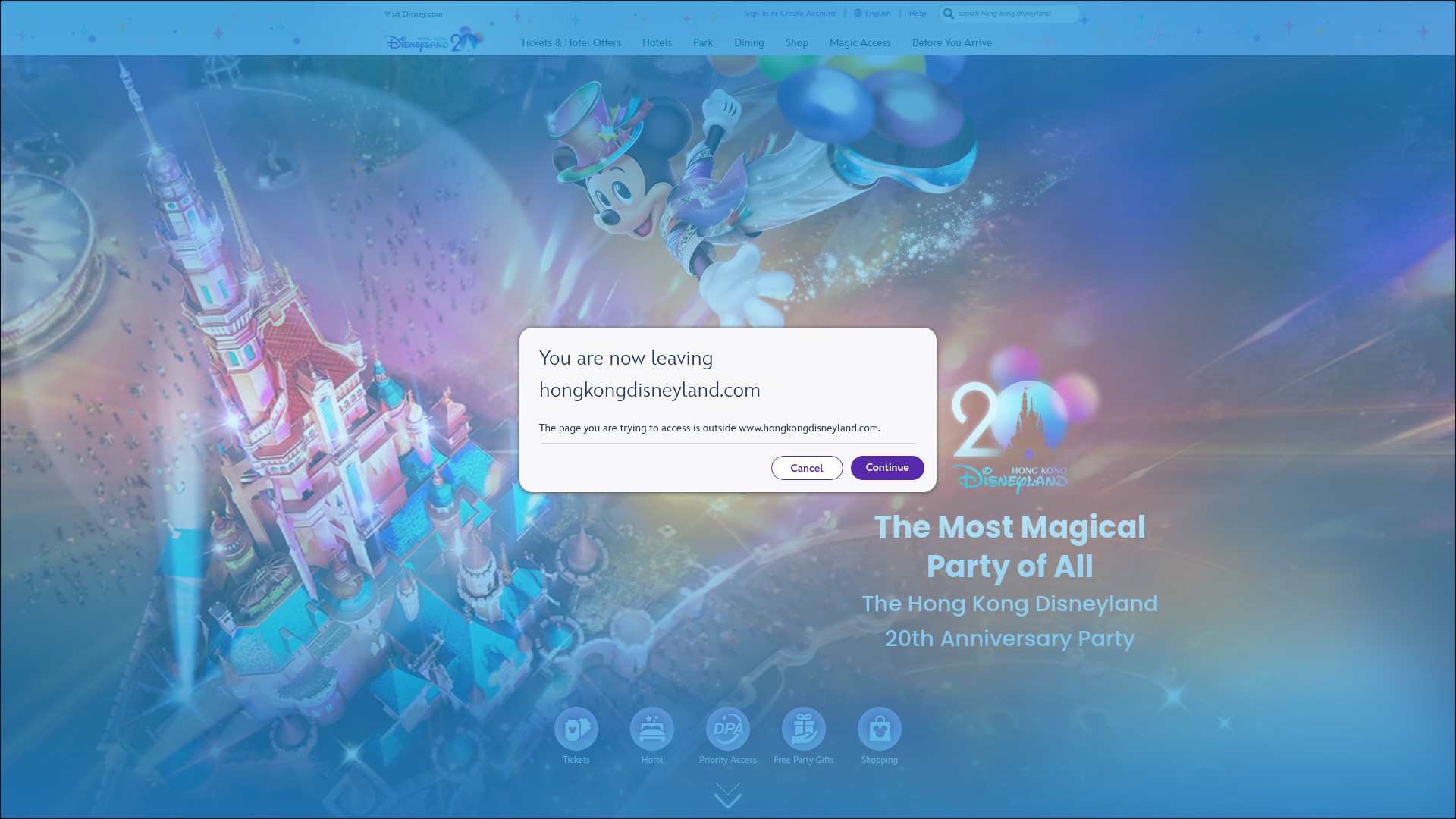 Landing Page
