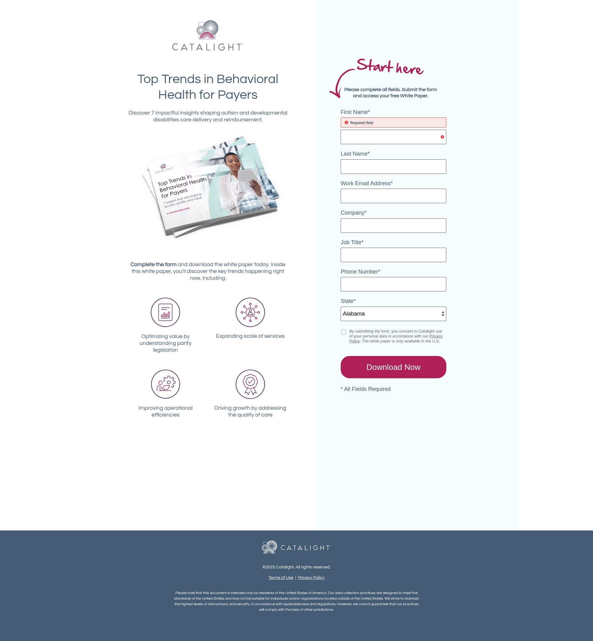 Landing Page