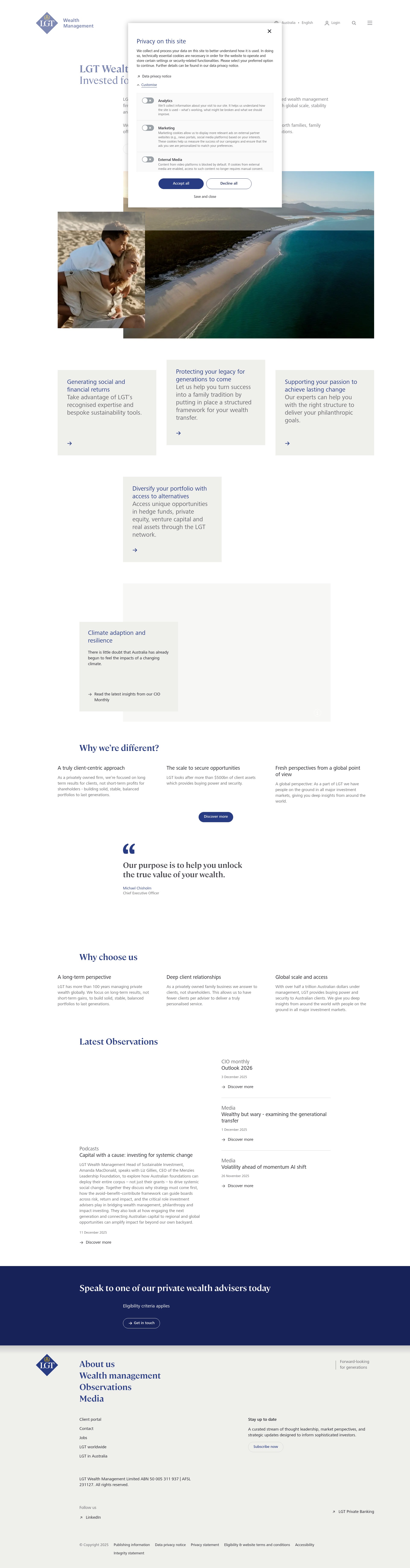 Landing Page