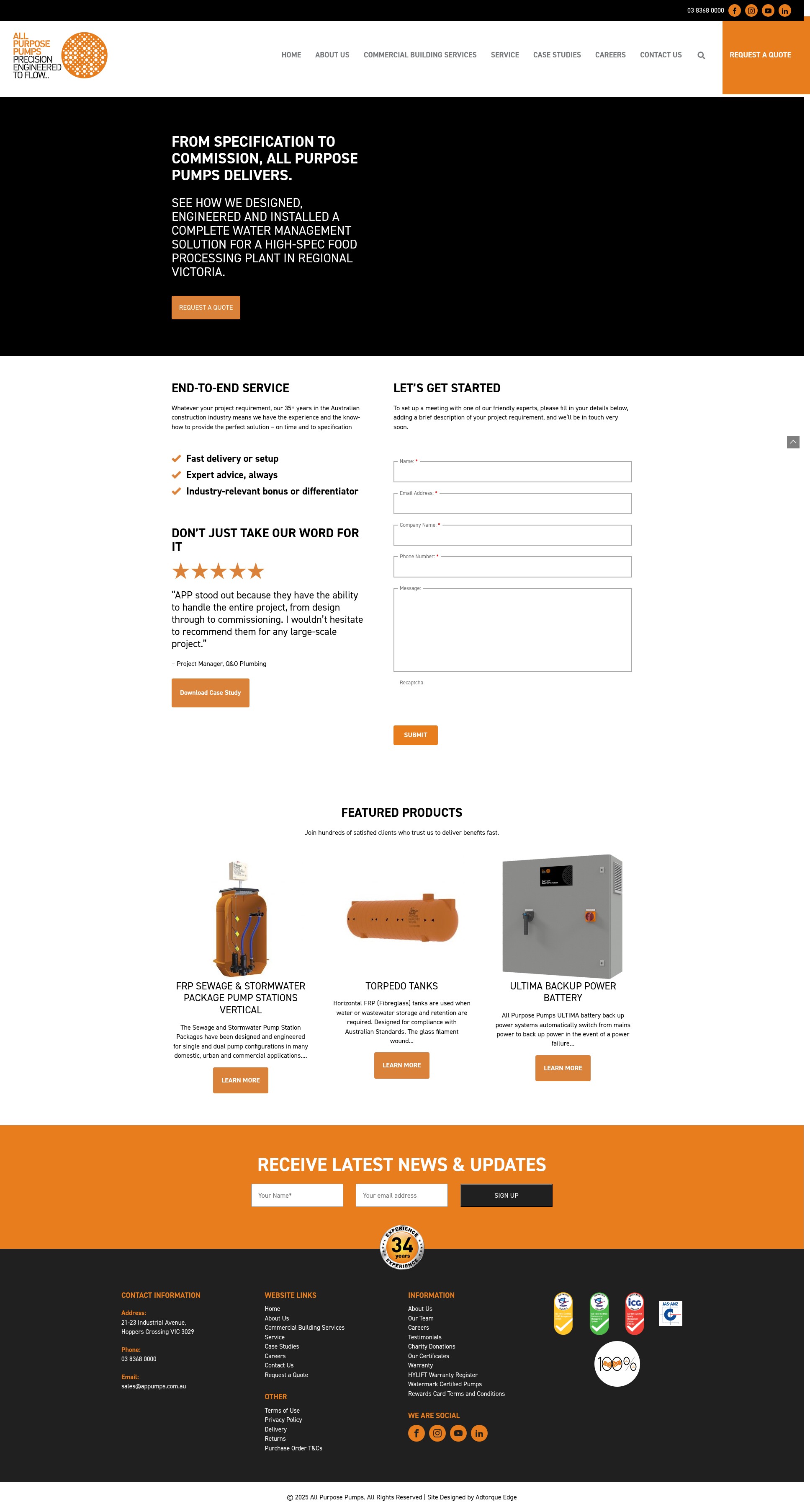 Landing Page