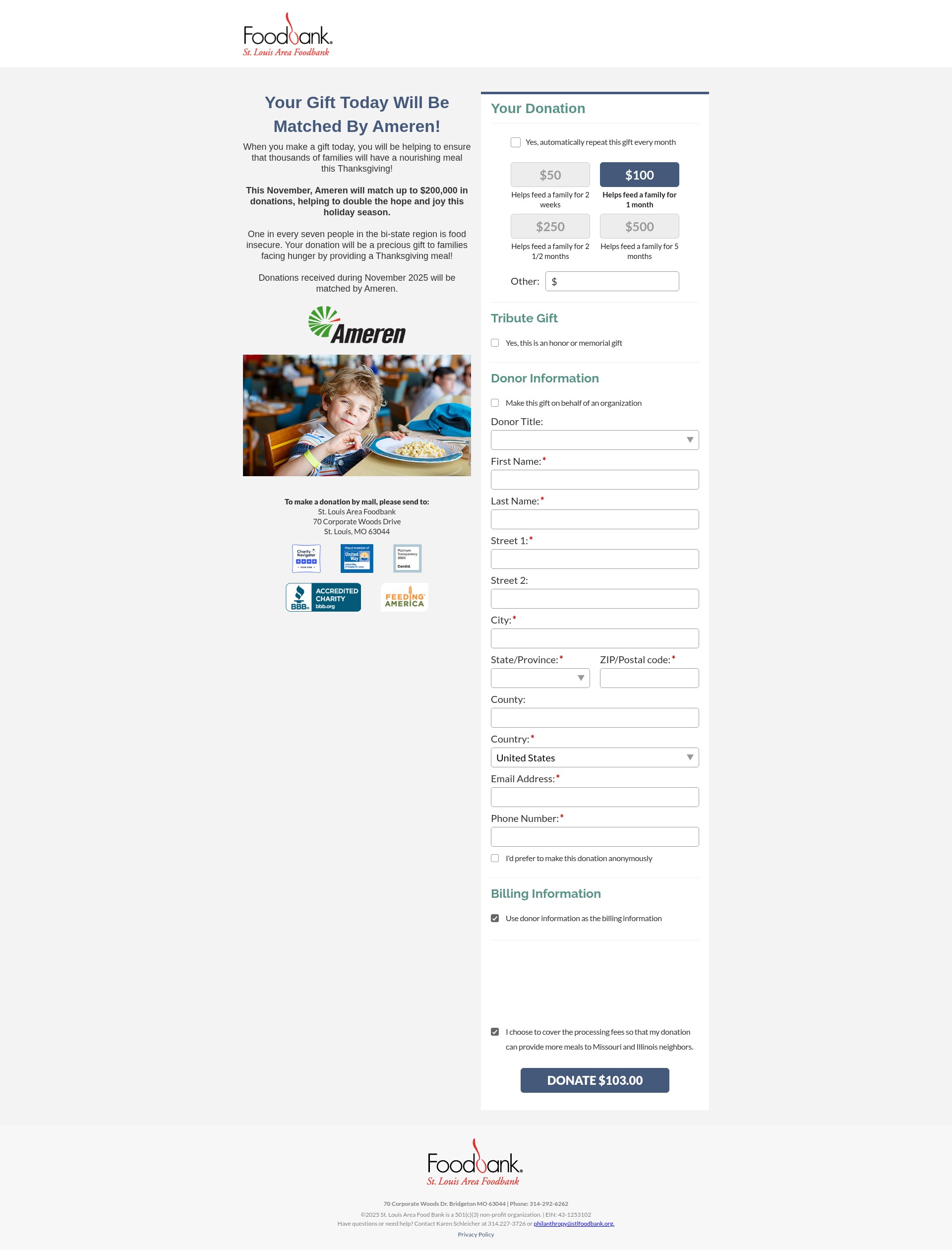Landing Page