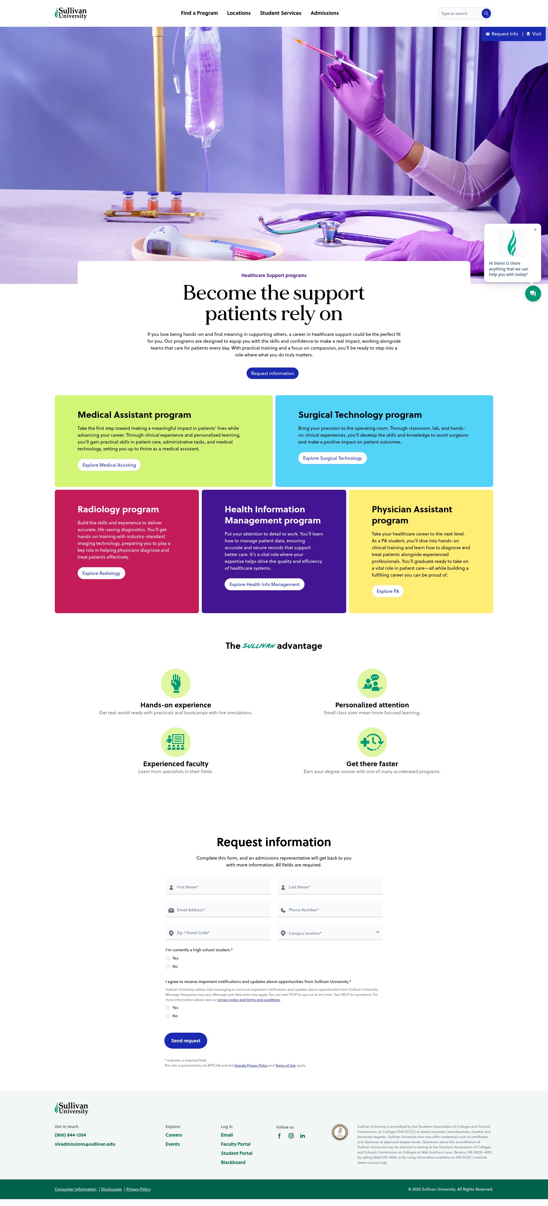 Landing Page