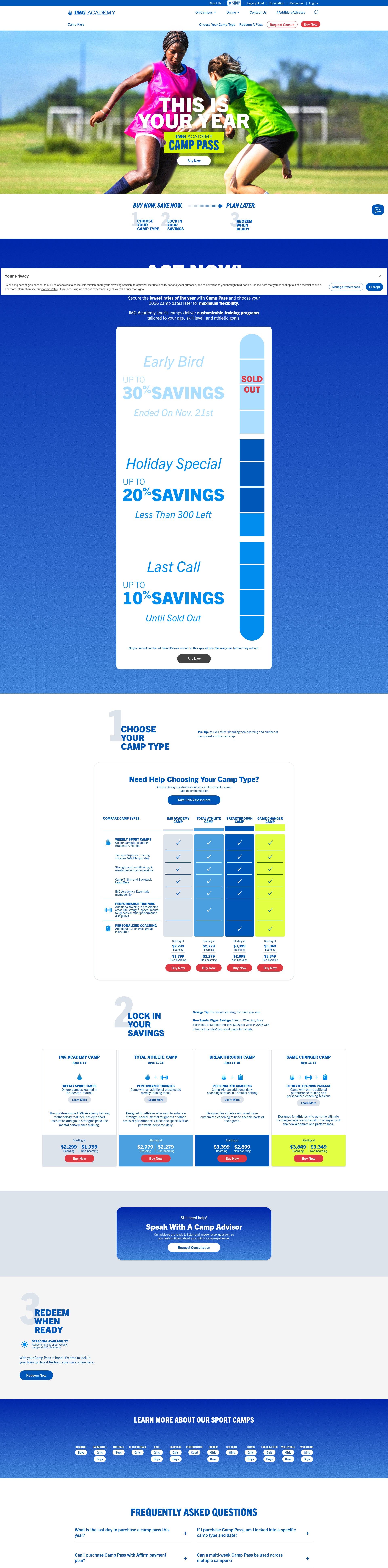 Landing Page