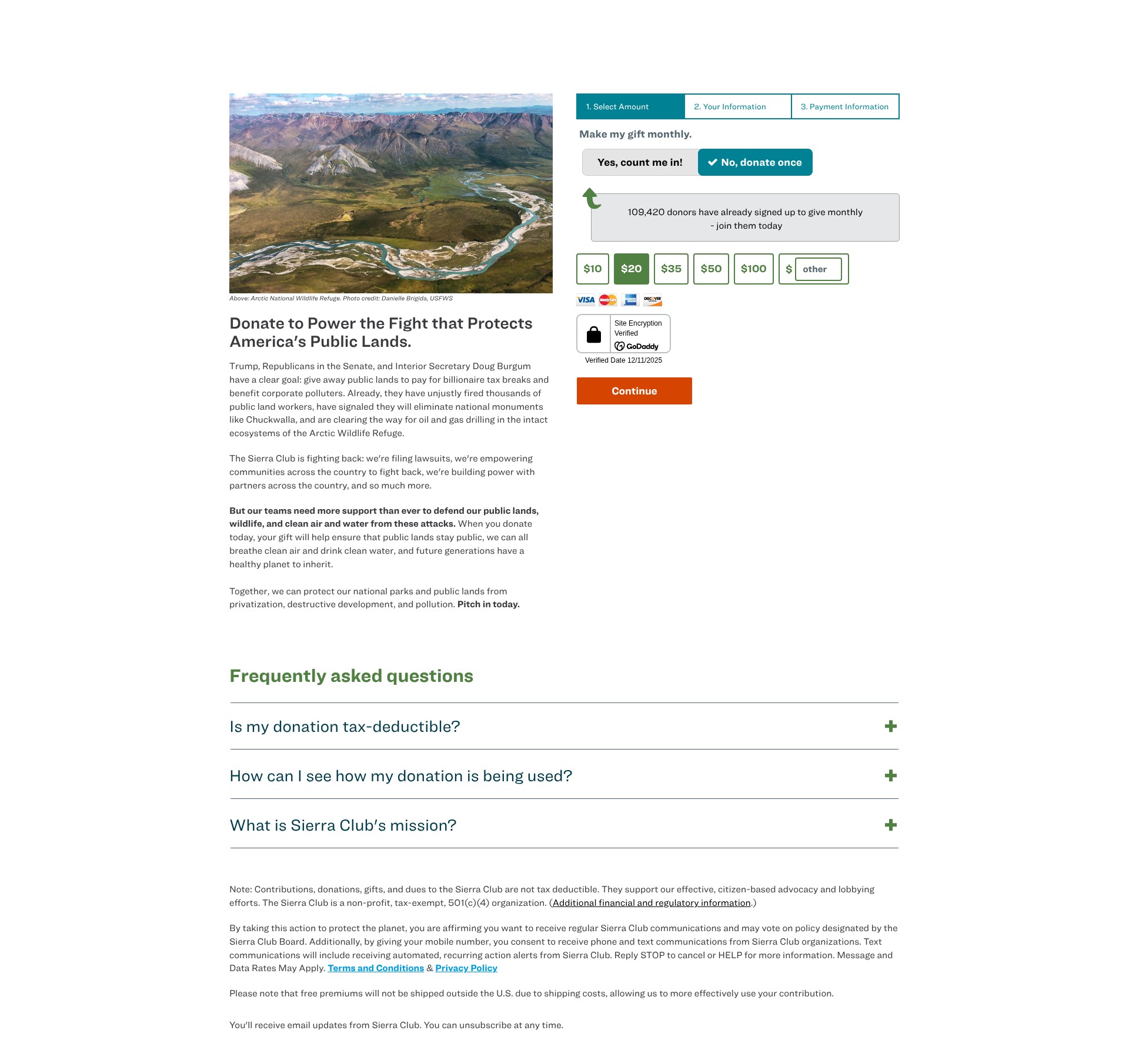 Landing Page