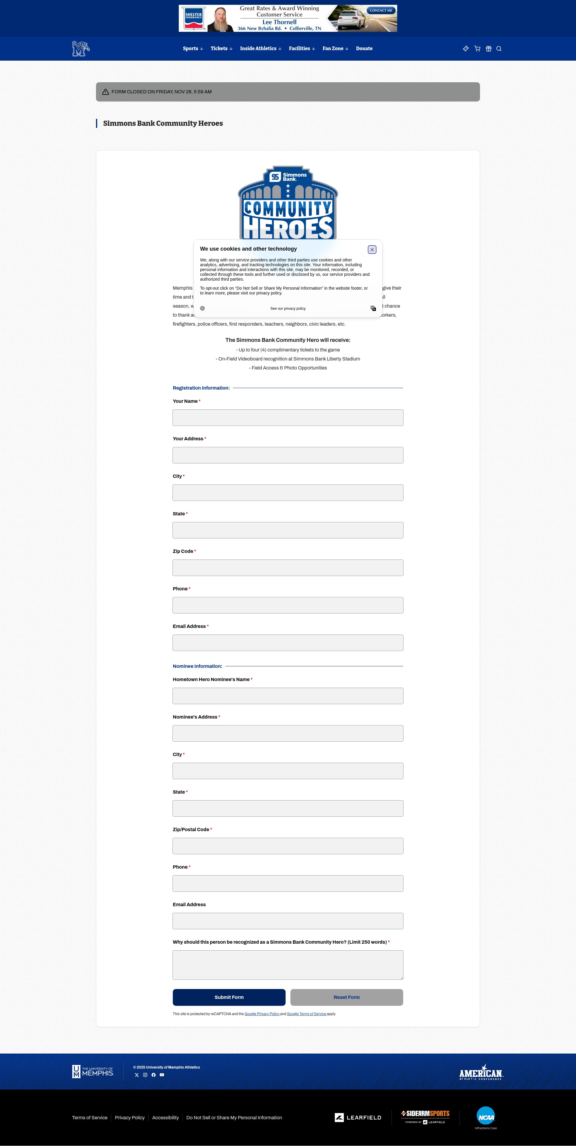 Landing Page