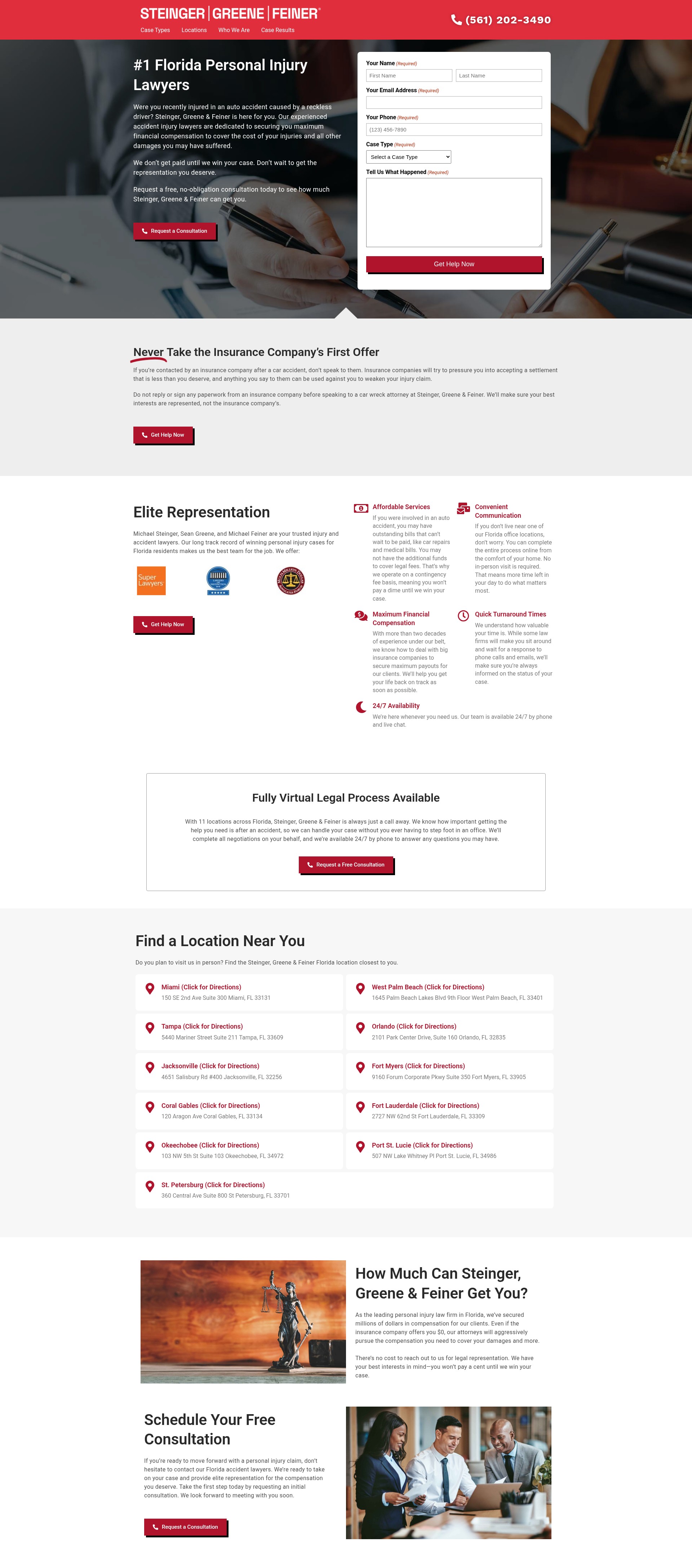 Landing Page