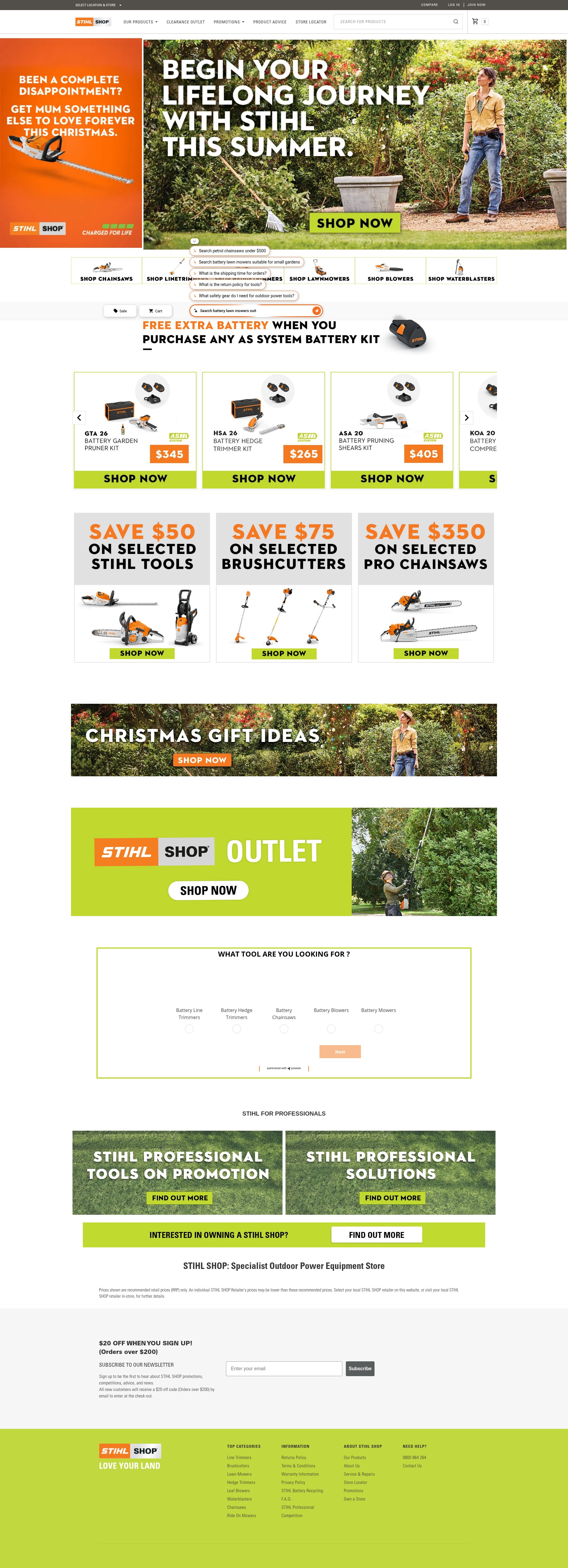 Landing Page