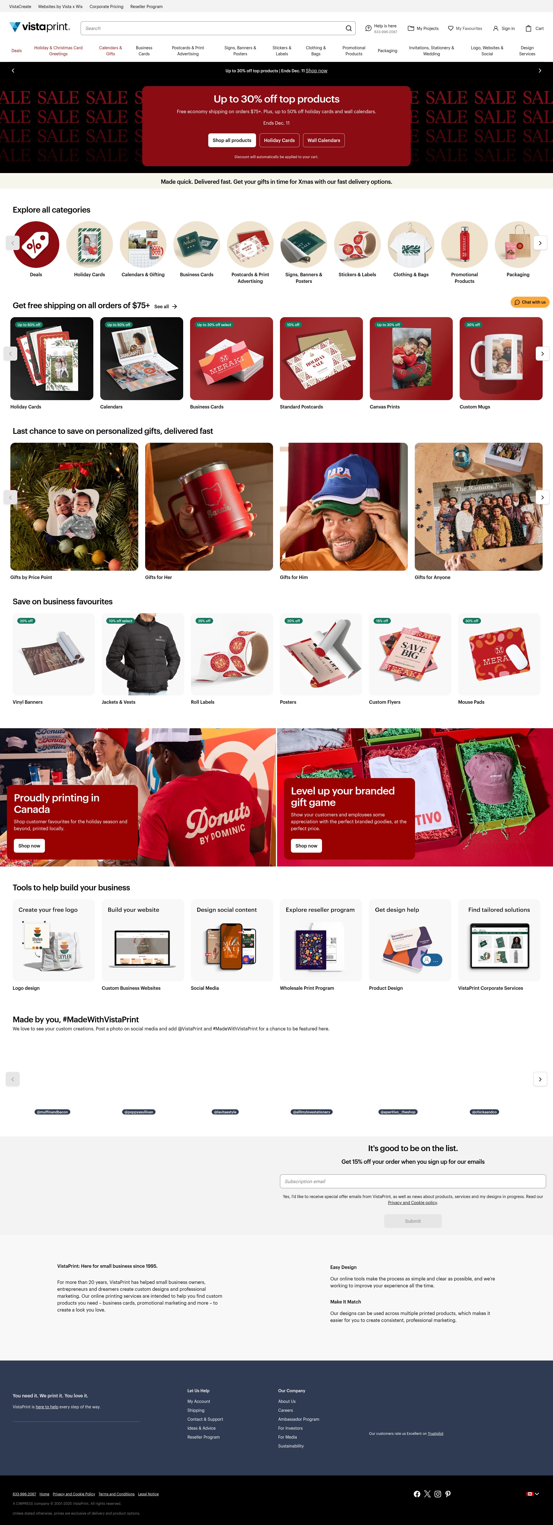 Landing Page