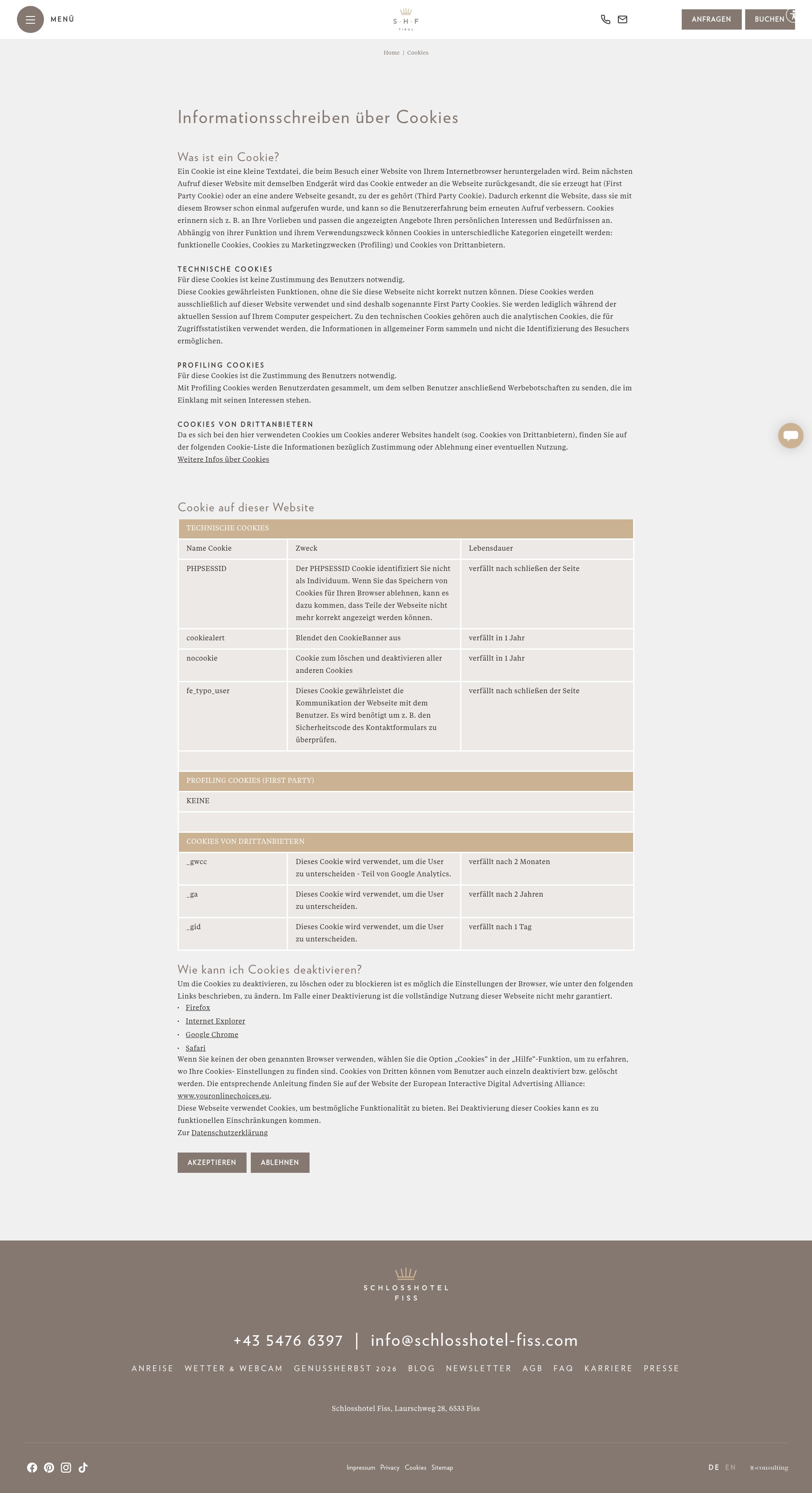 Landing Page