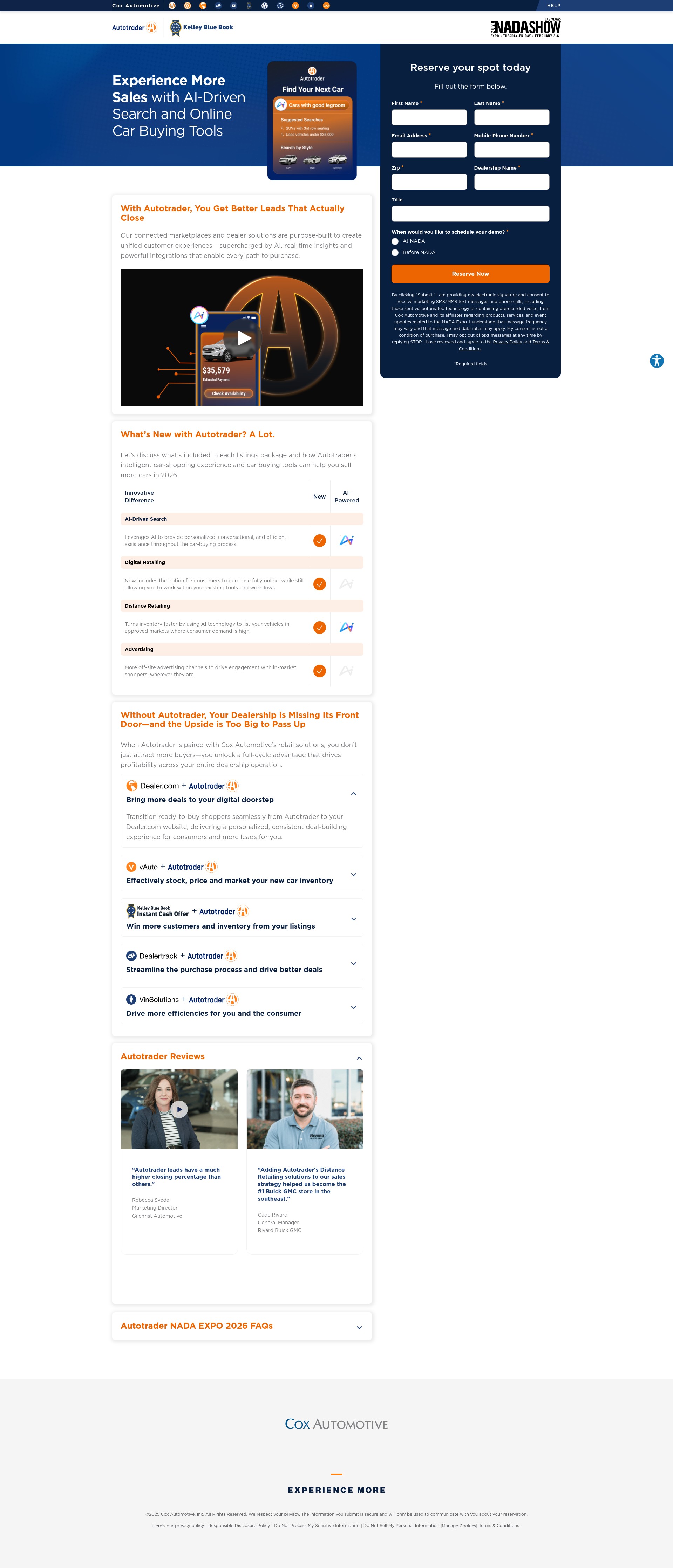Landing Page