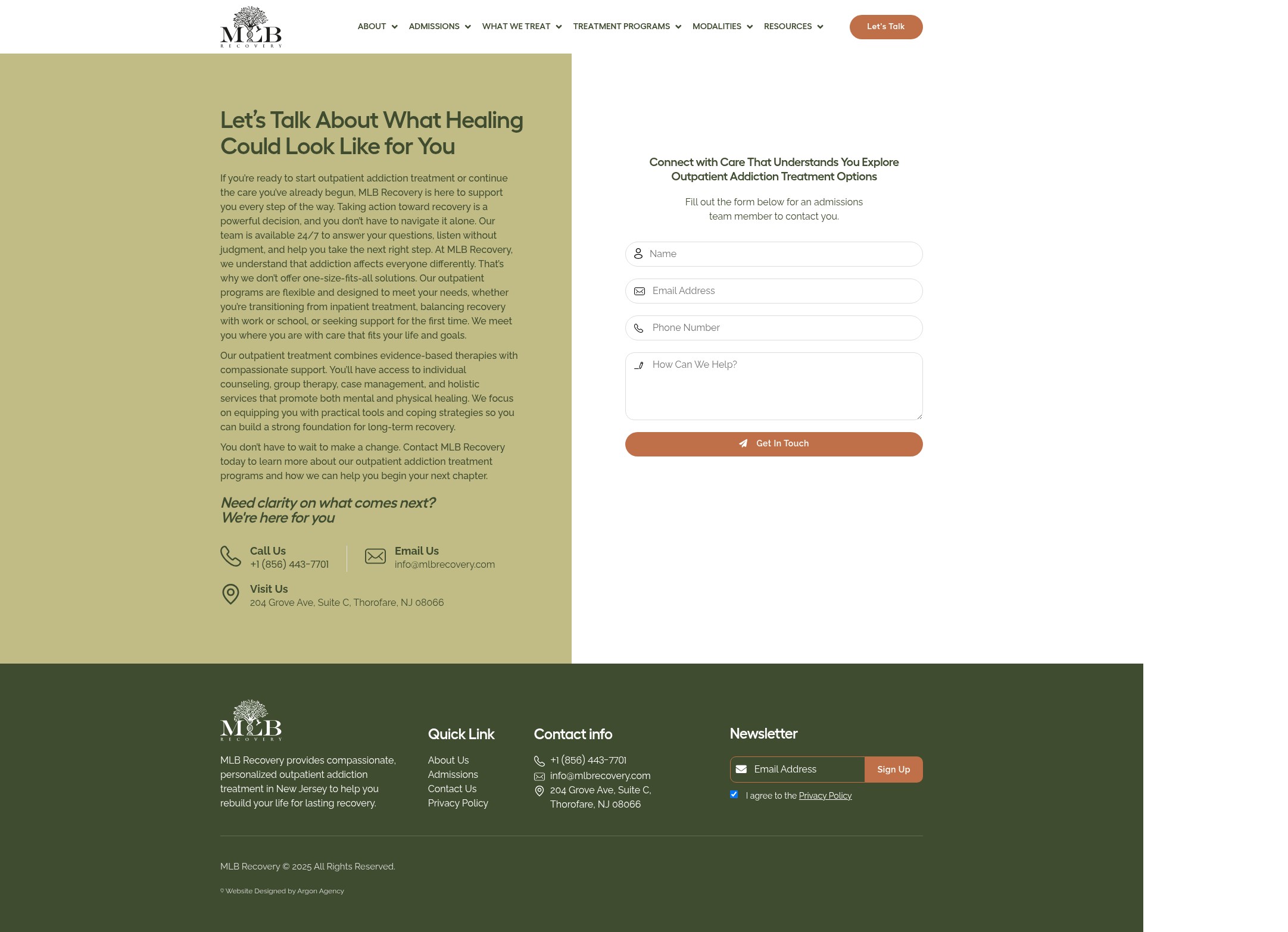 Landing Page