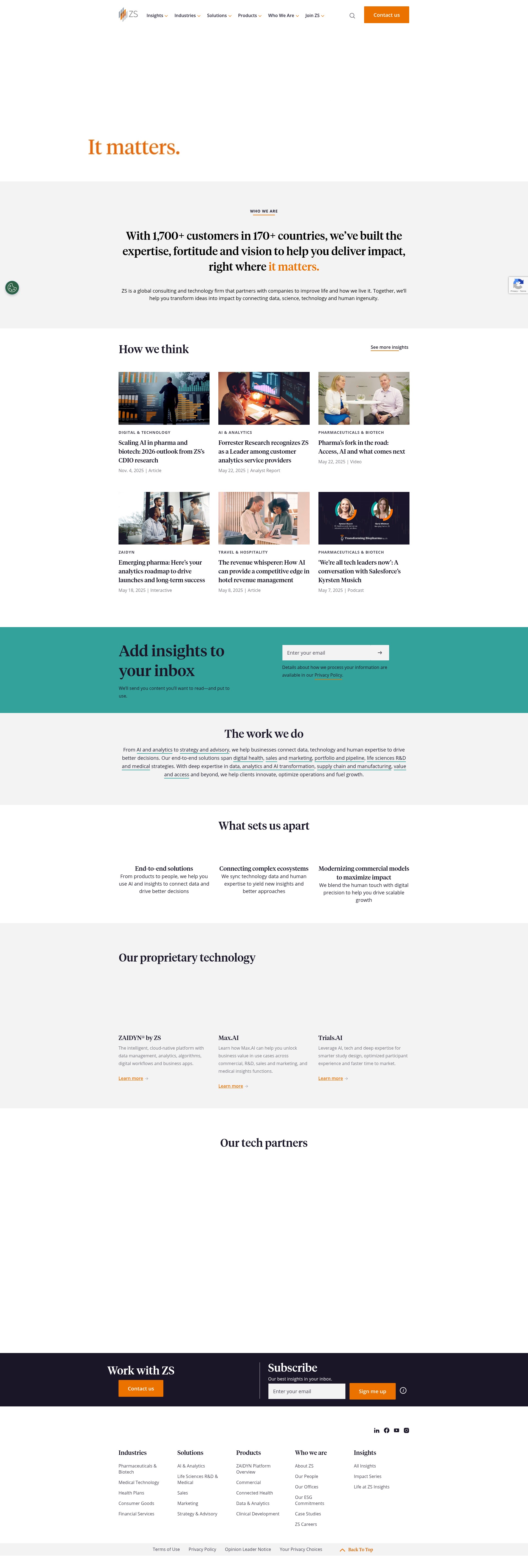 Landing Page