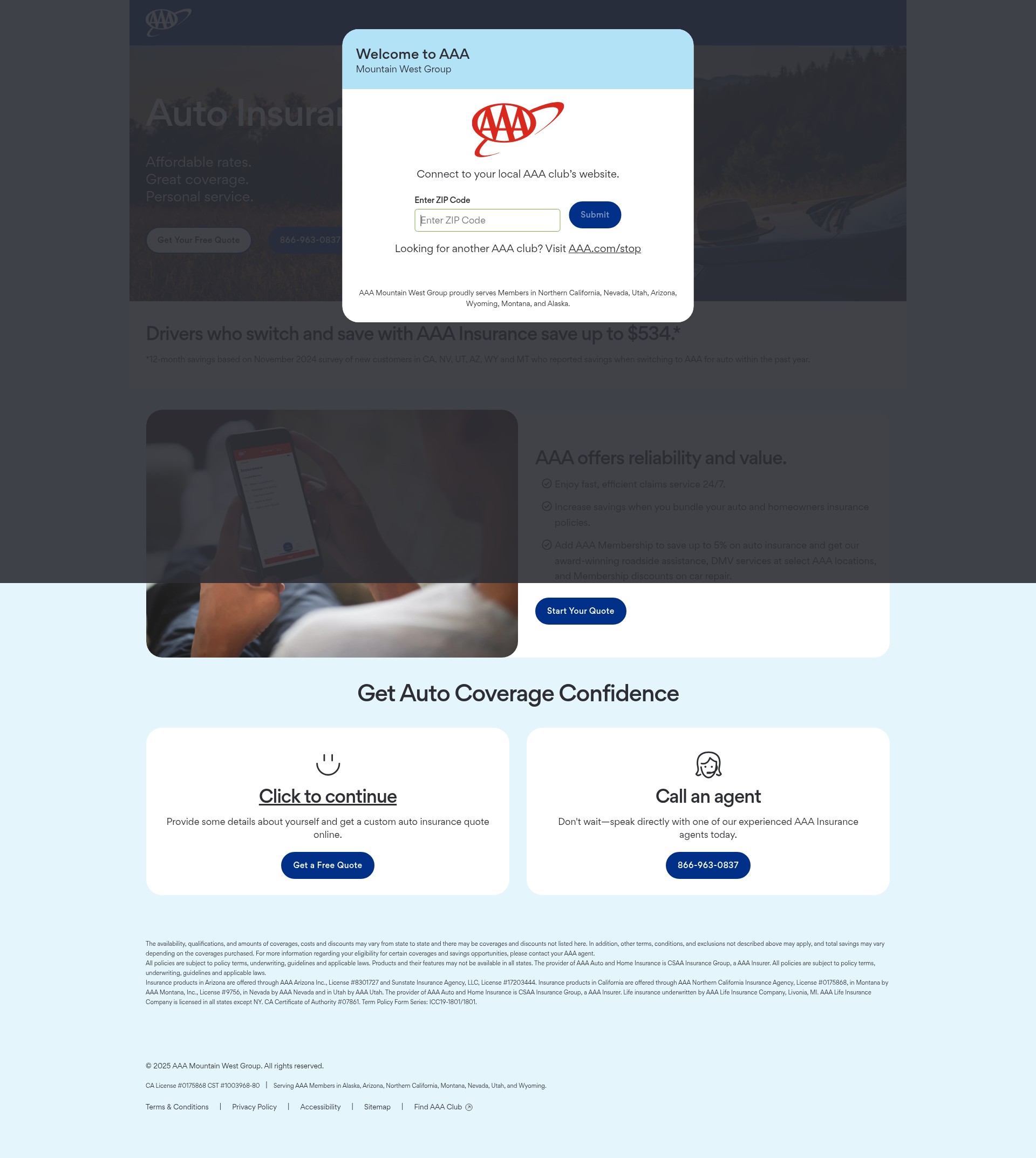 Landing Page
