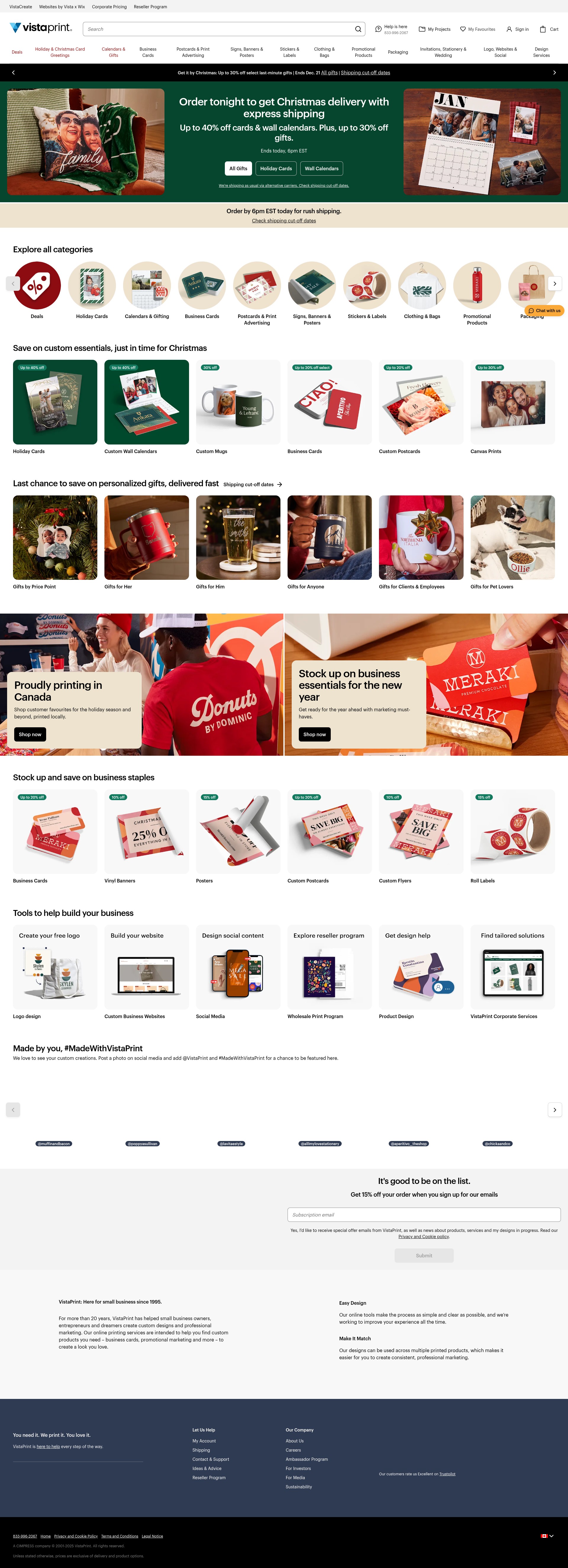 Landing Page