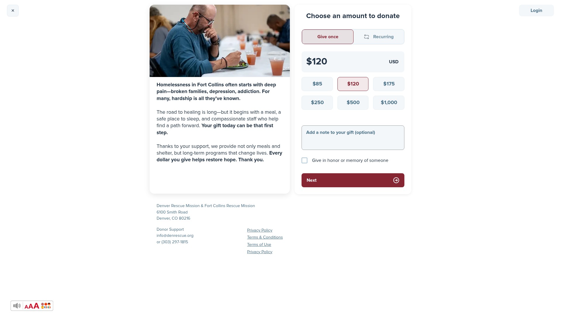 Landing Page