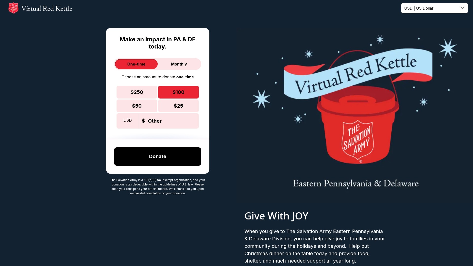 Landing Page