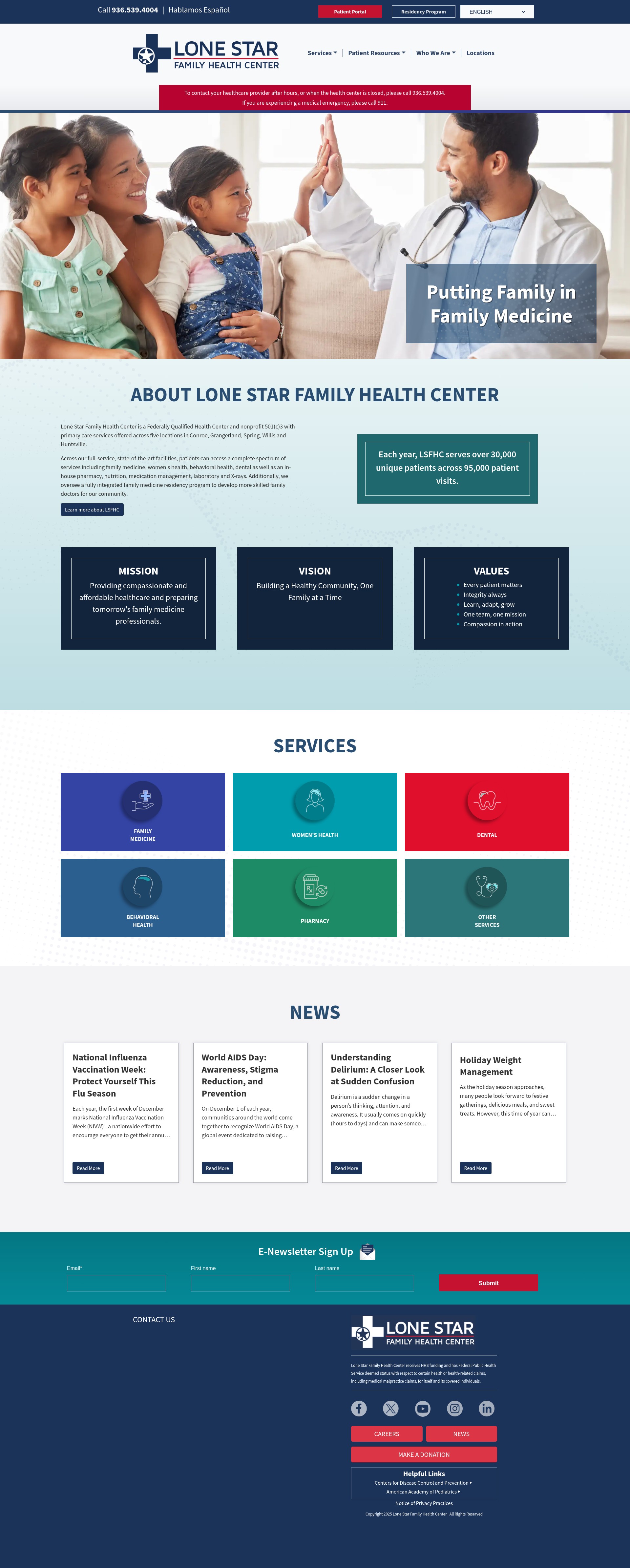 Landing Page